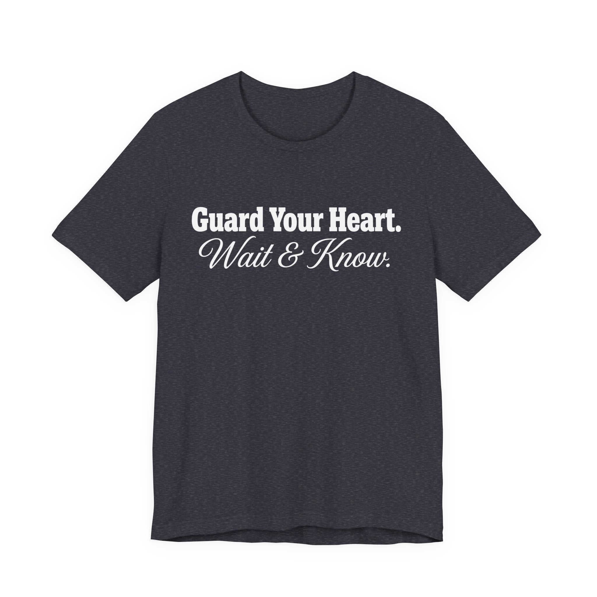 Guard Your Heart — Unisex Jersey Short Sleeve T-Shirt
