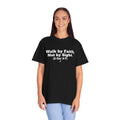 T-Shirt — Classic Blank White Tee (Unisex Garment-Dyed)