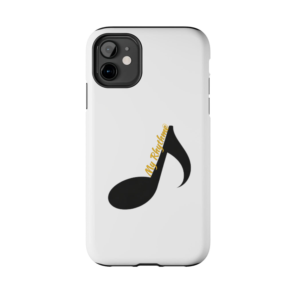 Tough Phone Case — Musical Note "My Rhythme" Design