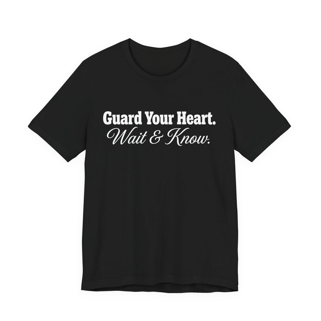 Guard Your Heart — Unisex Jersey Short Sleeve T-Shirt