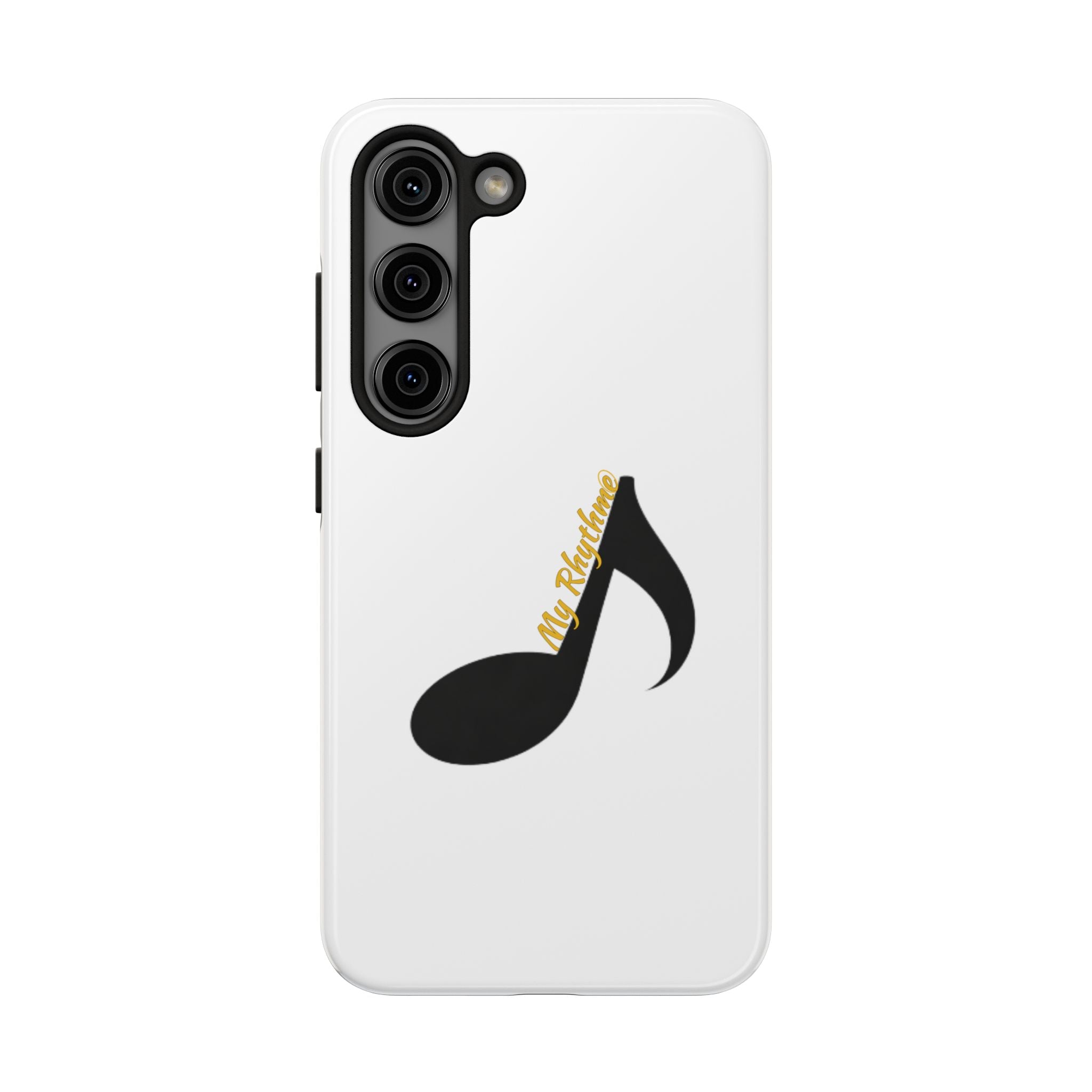Tough Phone Case — Musical Note "My Rhythme" Design