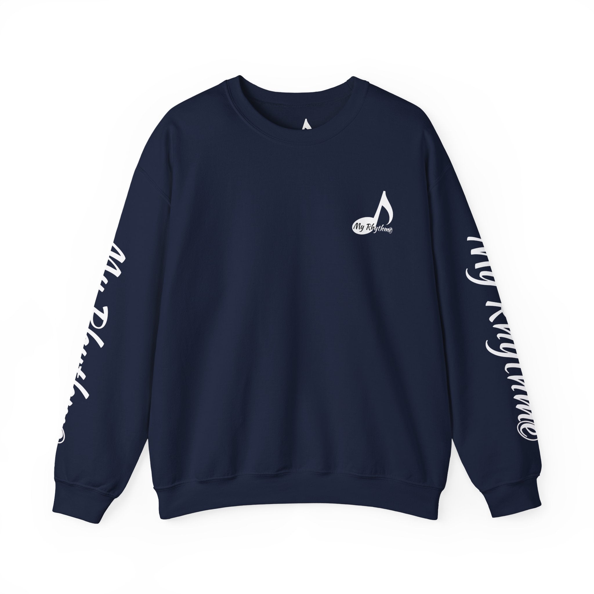 Crewneck Sweatshirt - 'My Rhythme' Music Note Graphic