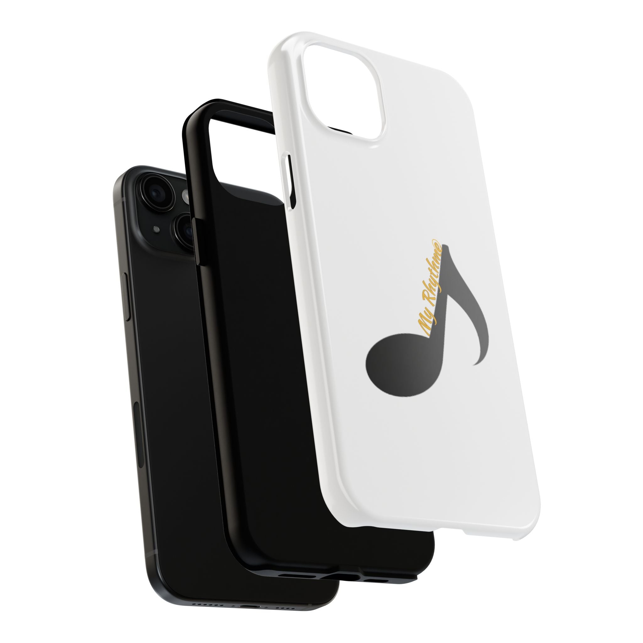 Tough Phone Case — Musical Note "My Rhythme" Design