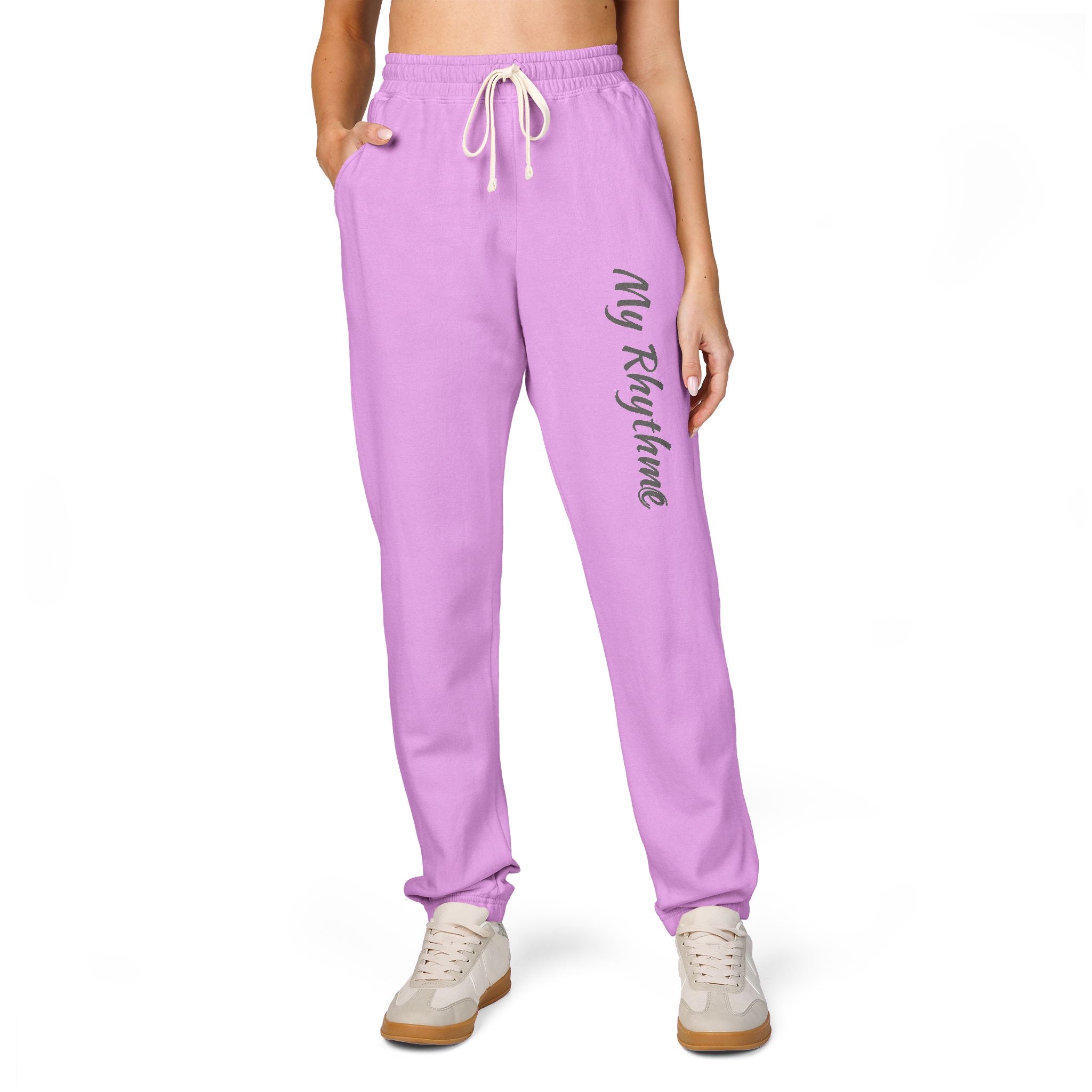 Music Note Sweatpants — 'My Rhythme' Graphic Joggers