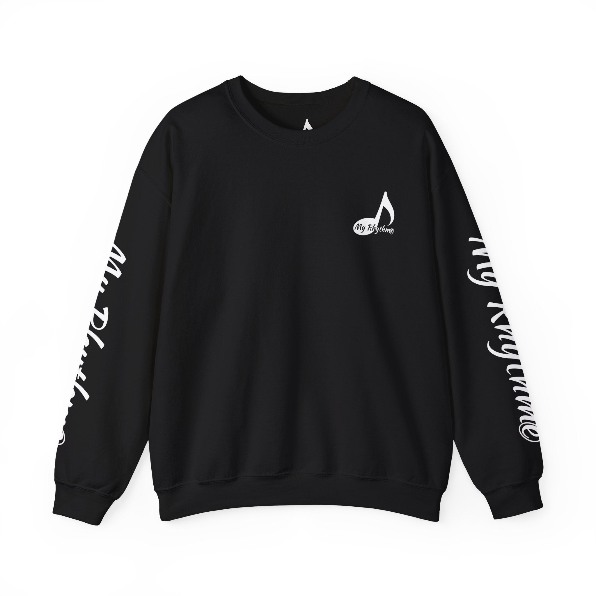 Crewneck Sweatshirt - 'My Rhythme' Music Note Graphic