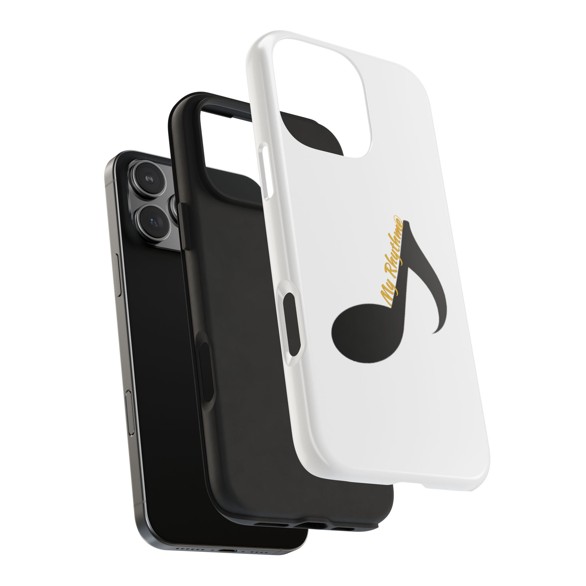 Tough Phone Case — Musical Note "My Rhythme" Design