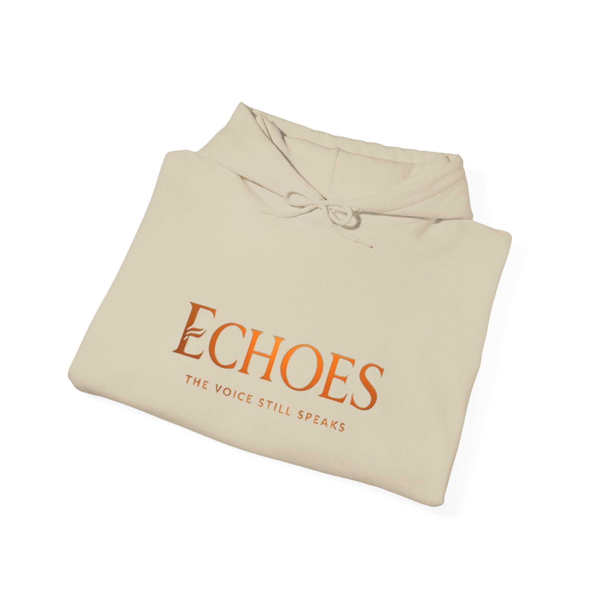 Echoes Hoodie — Minimalist 'Echoes' Logo Pullover
