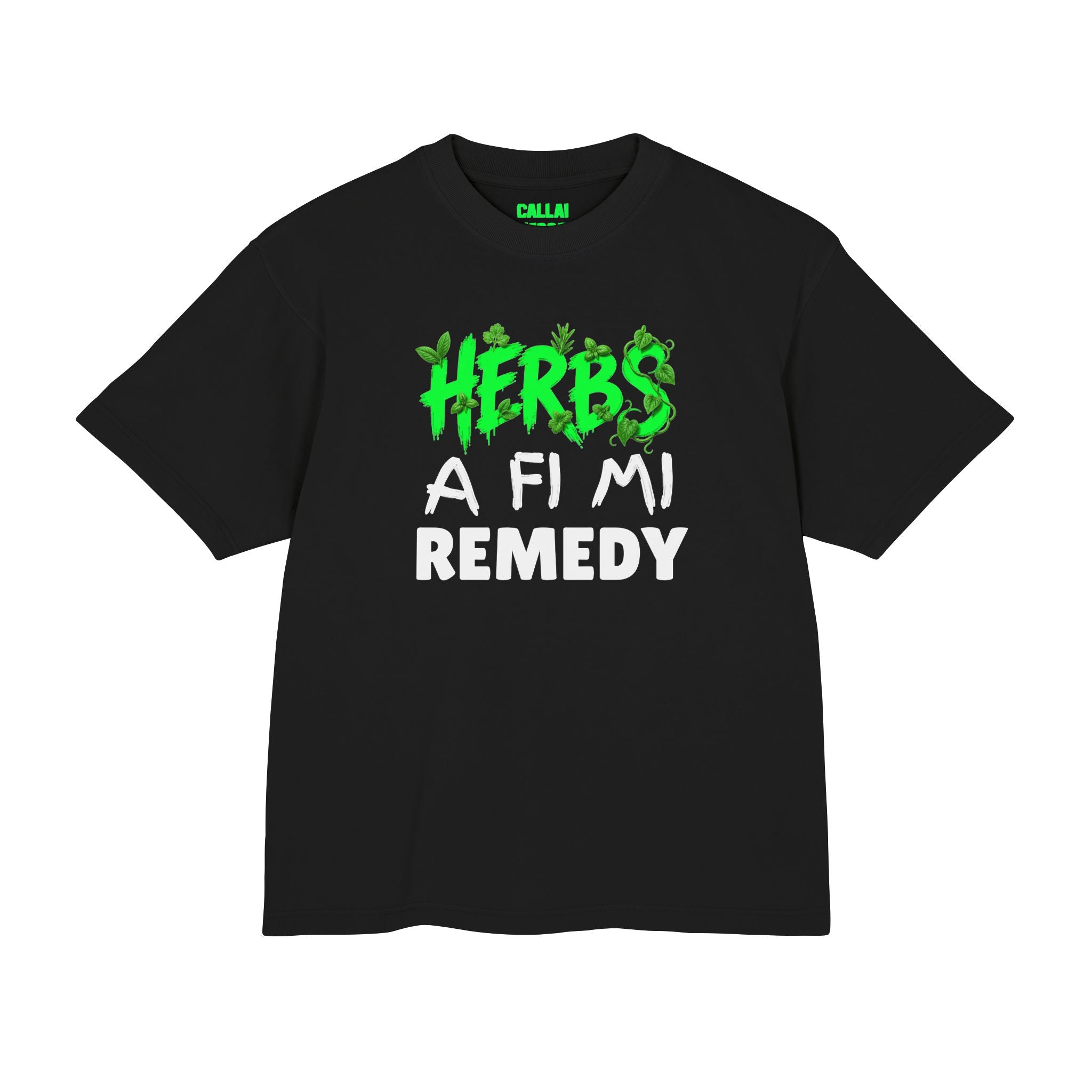 "Herbs A Fi Mi Remedy" Urban Streetwear Graphic Tee - T-Shirt