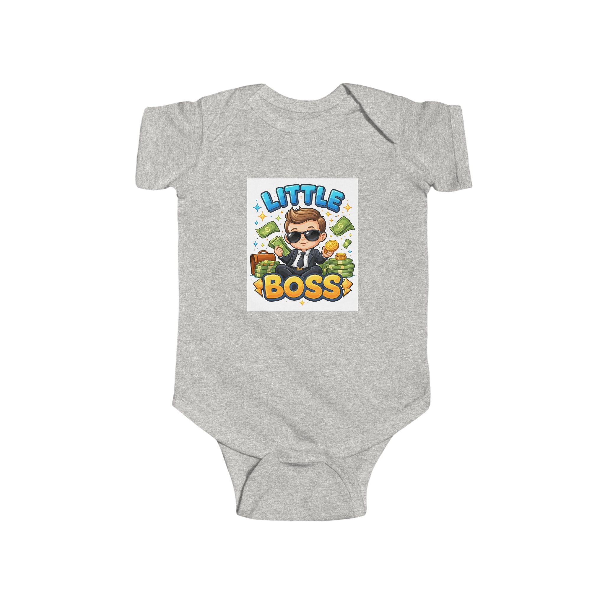 Little Boss Baby Bodysuit — Cute Infant Onesie with 'Little Boss' Design