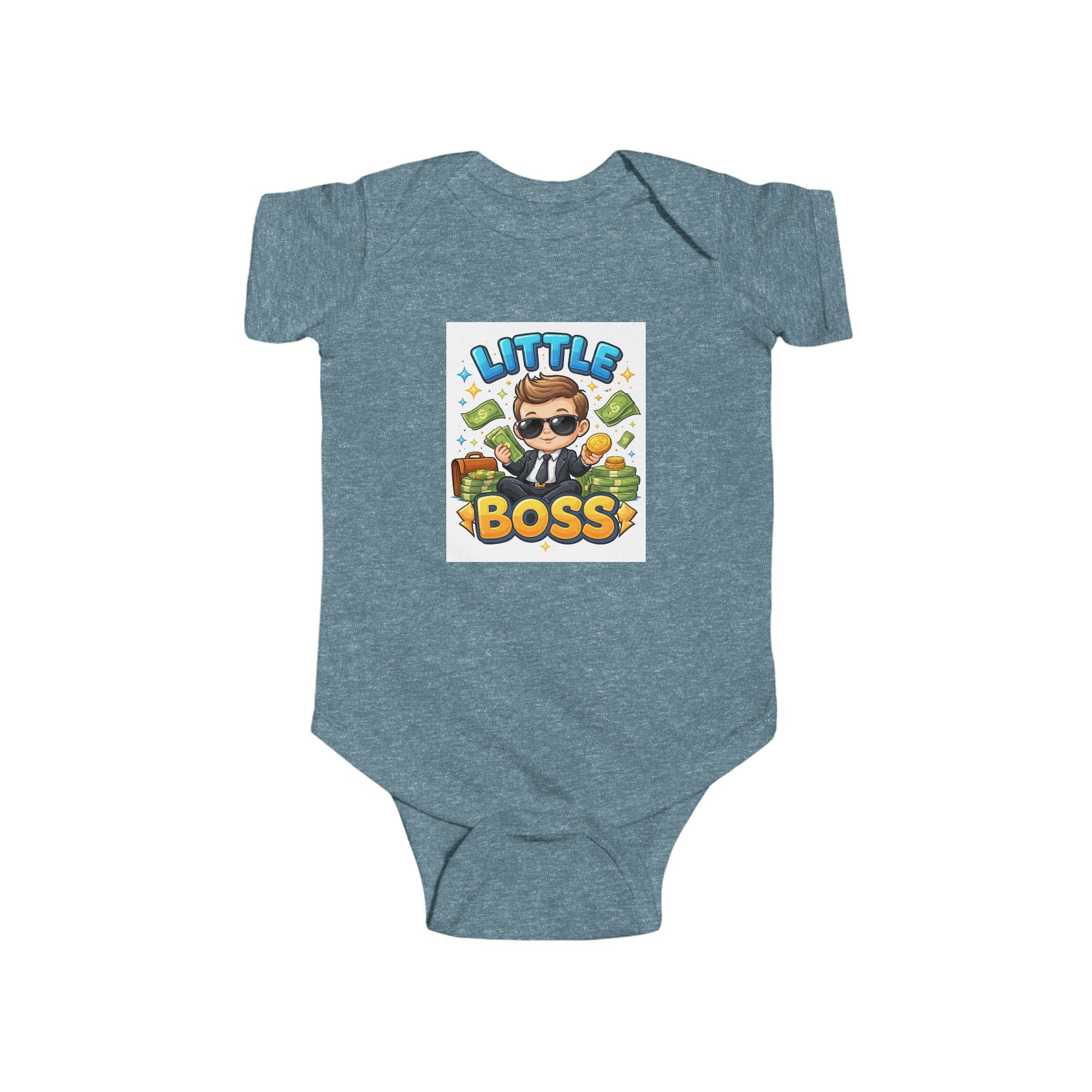 Little Boss Baby Bodysuit — Cute Infant Onesie with 'Little Boss' Design