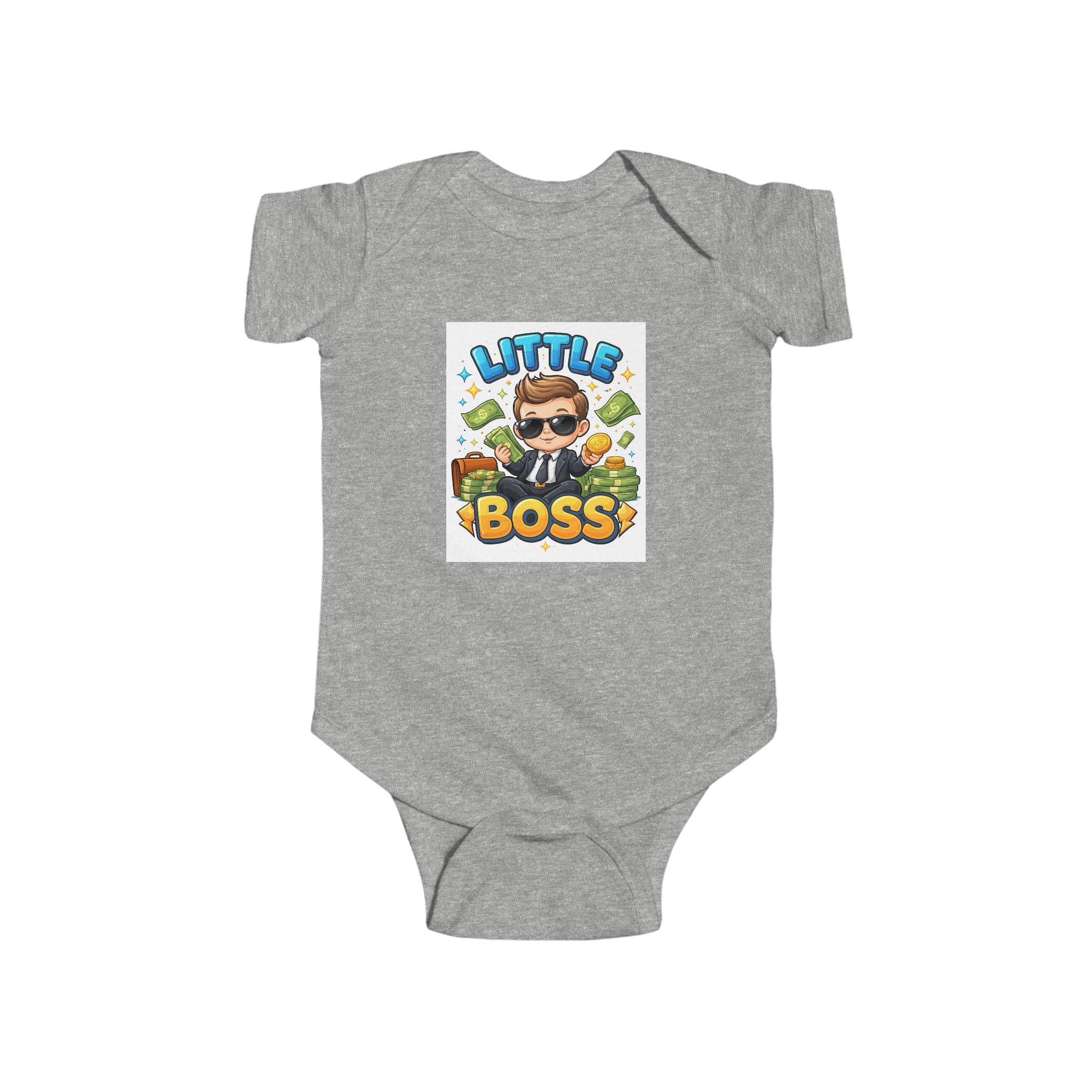 Little Boss Baby Bodysuit — Cute Infant Onesie with 'Little Boss' Design
