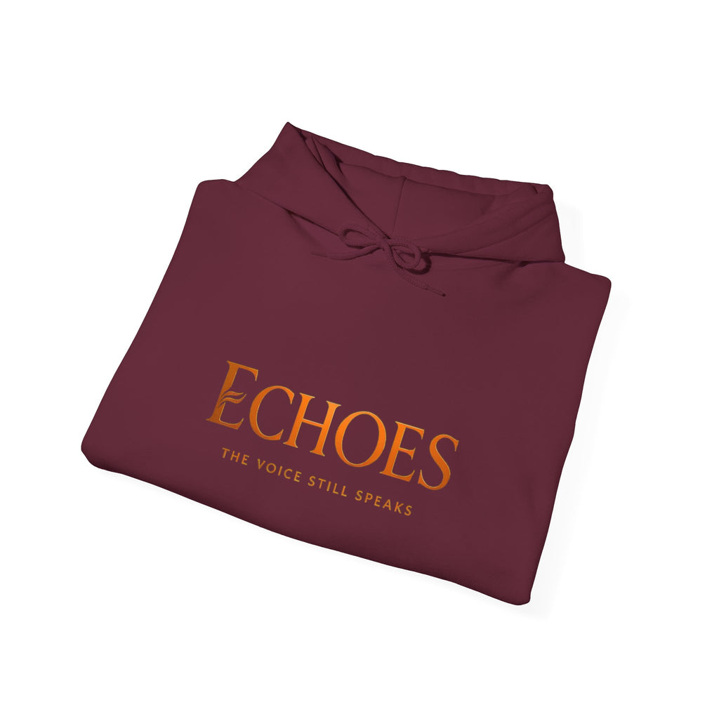 Echoes Hoodie — Minimalist 'Echoes' Logo Pullover