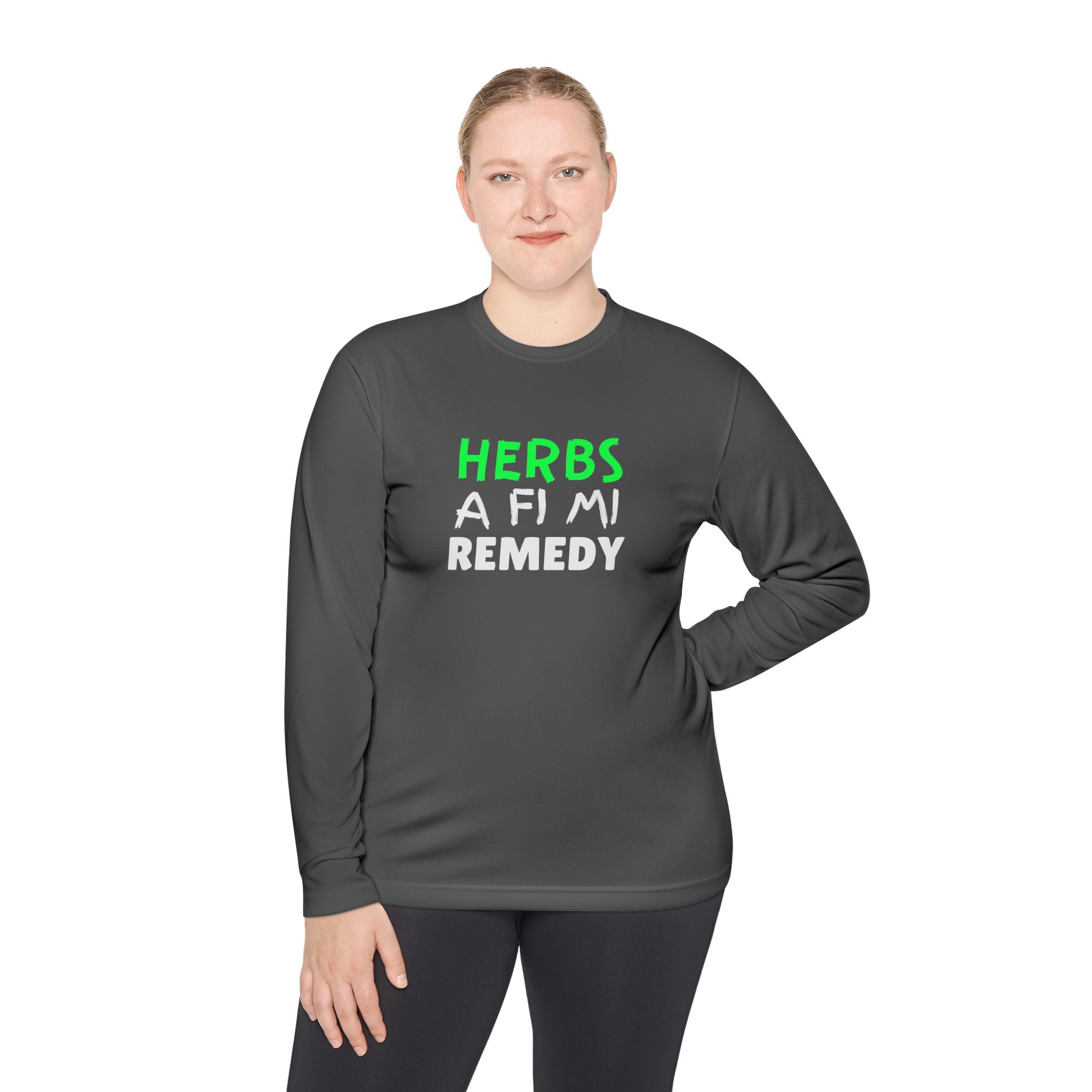 Herbs A Fi Mi Remedy Long Sleeve Tee — Herbalism & Natural Healing Shirt