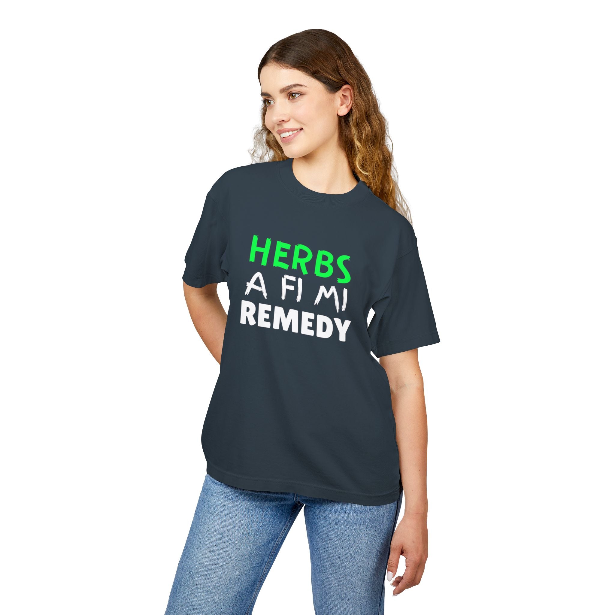 Herbs A Fi Mi Remedy T‑Shirt — Jamaican Patois Herbal Healing Tee