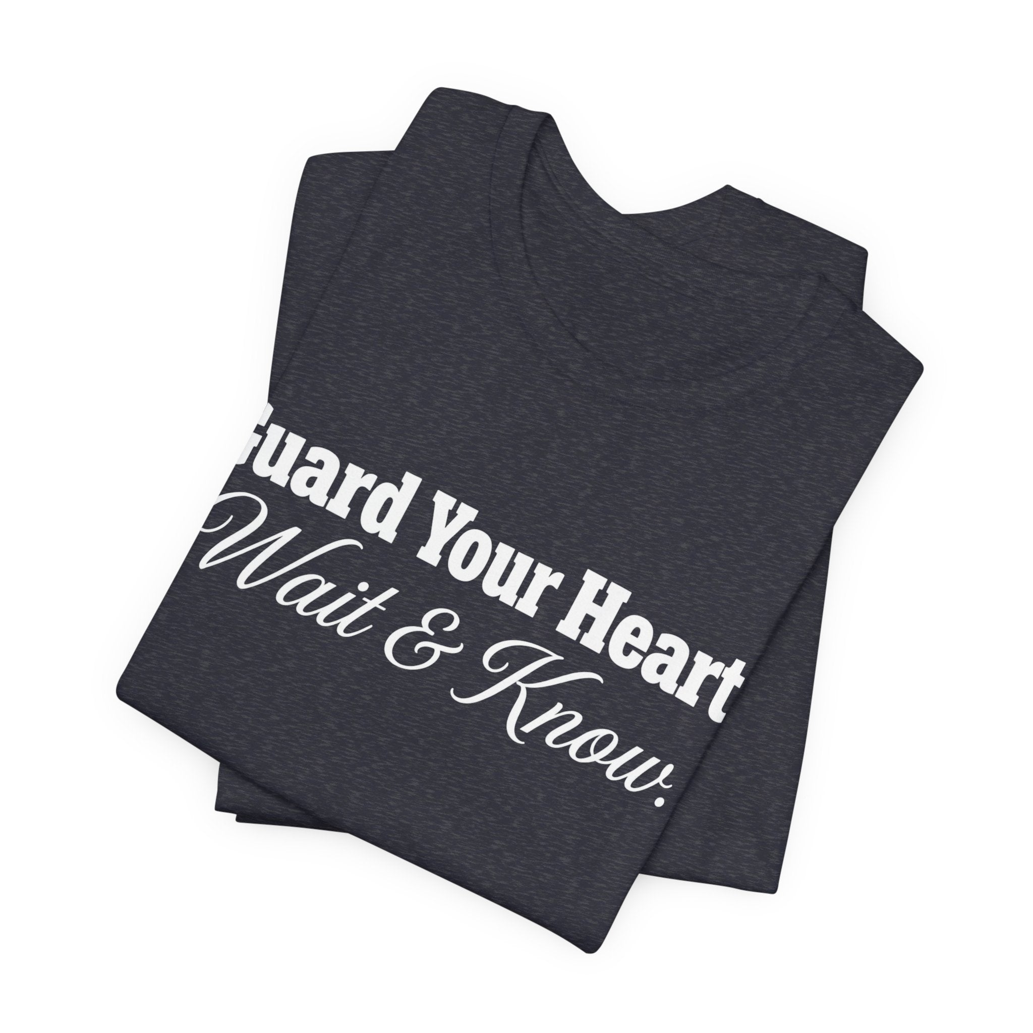 Guard Your Heart — Unisex Jersey Short Sleeve T-Shirt
