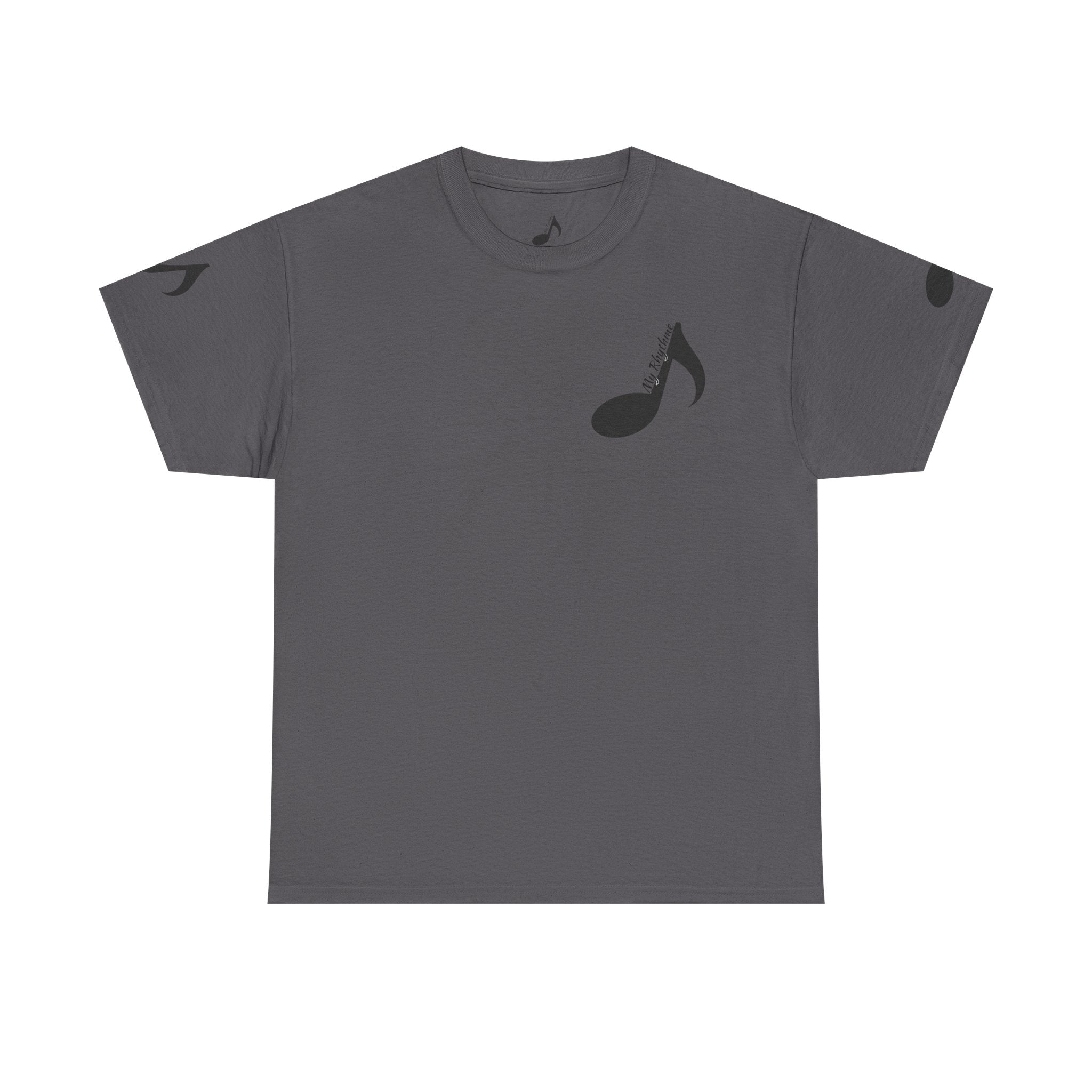 Music Note T‑Shirt — Minimalist Music Lover Tee (Includes "My Rhythme")
