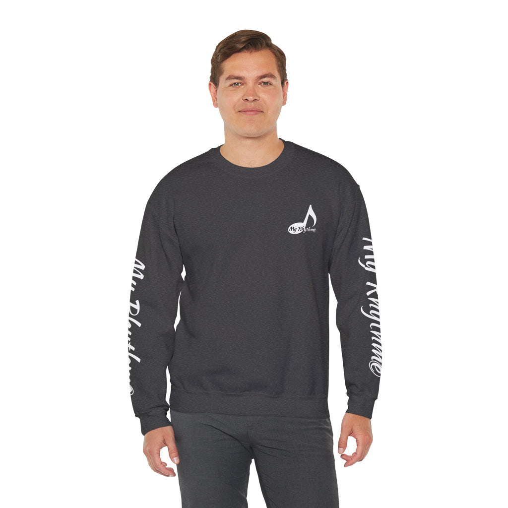 Crewneck Sweatshirt - 'My Rhythme' Music Note Graphic