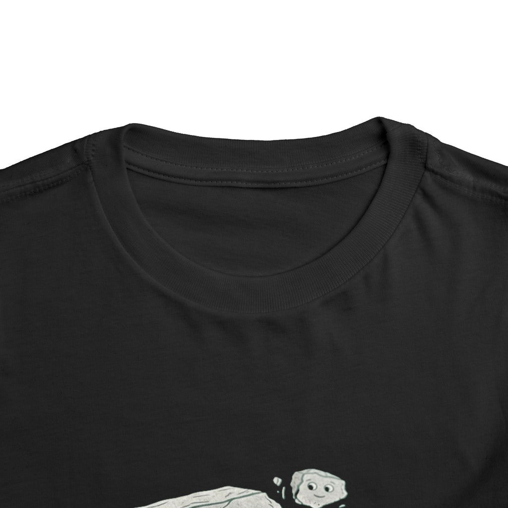 Toddler Tee — "A Chip Off the Old Block" Cute Baby Rock Graphic Shirt