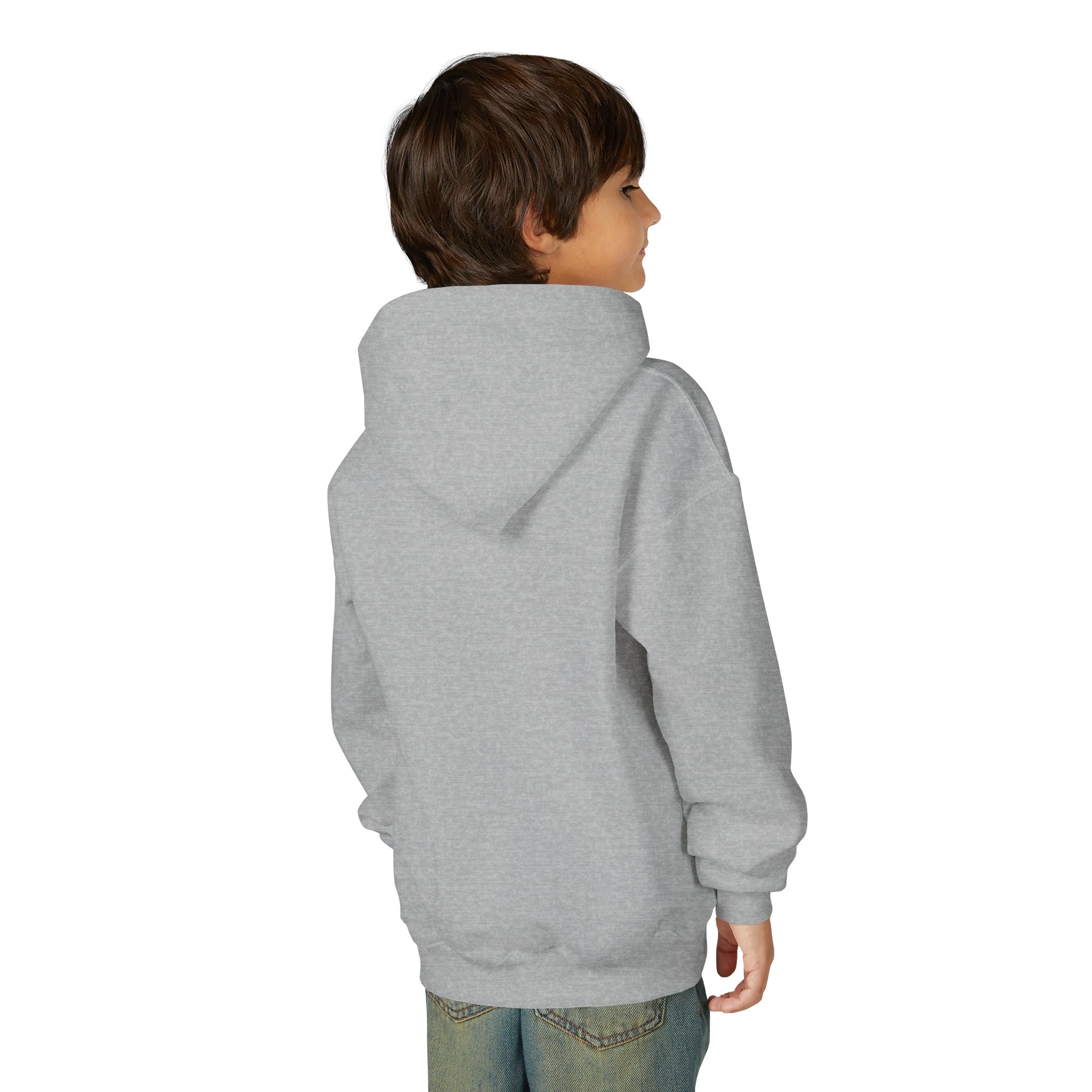 Youth Hoodie — "Little Boss" Cute Kid Money Cartoon Pullover