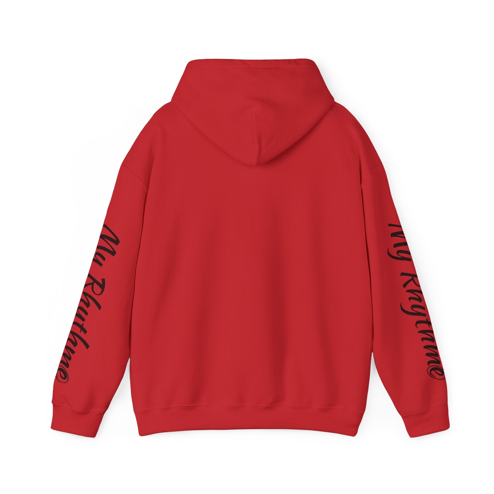 Rhythmic Note Hoodie — "My Rhythme" Music-Inspired Pullover