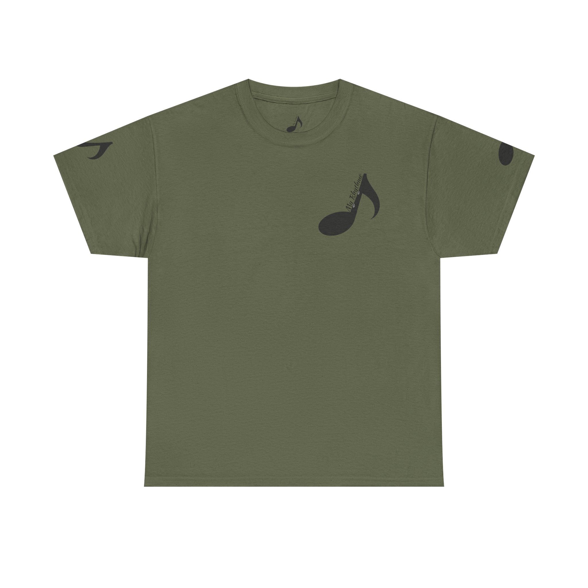 Music Note T‑Shirt — Minimalist Music Lover Tee (Includes "My Rhythme")