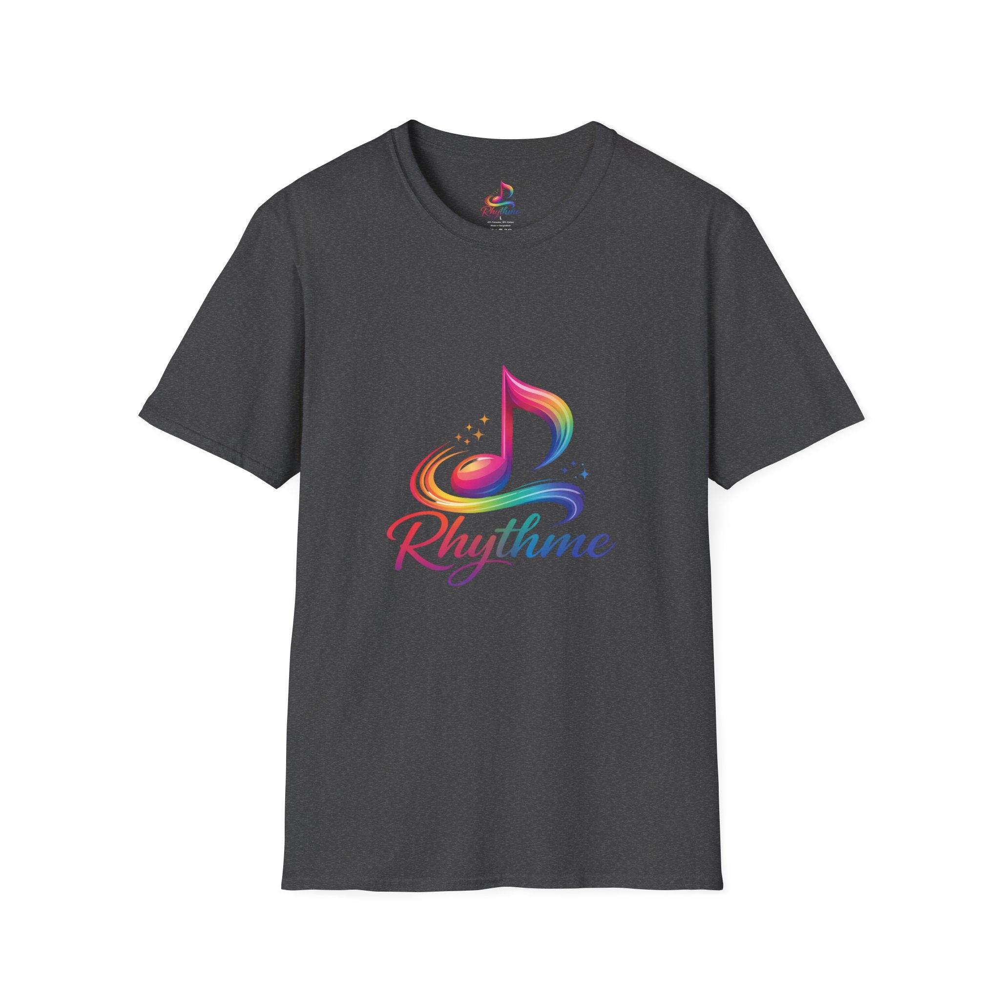 Rhythme Rainbow Music Note T-Shirt