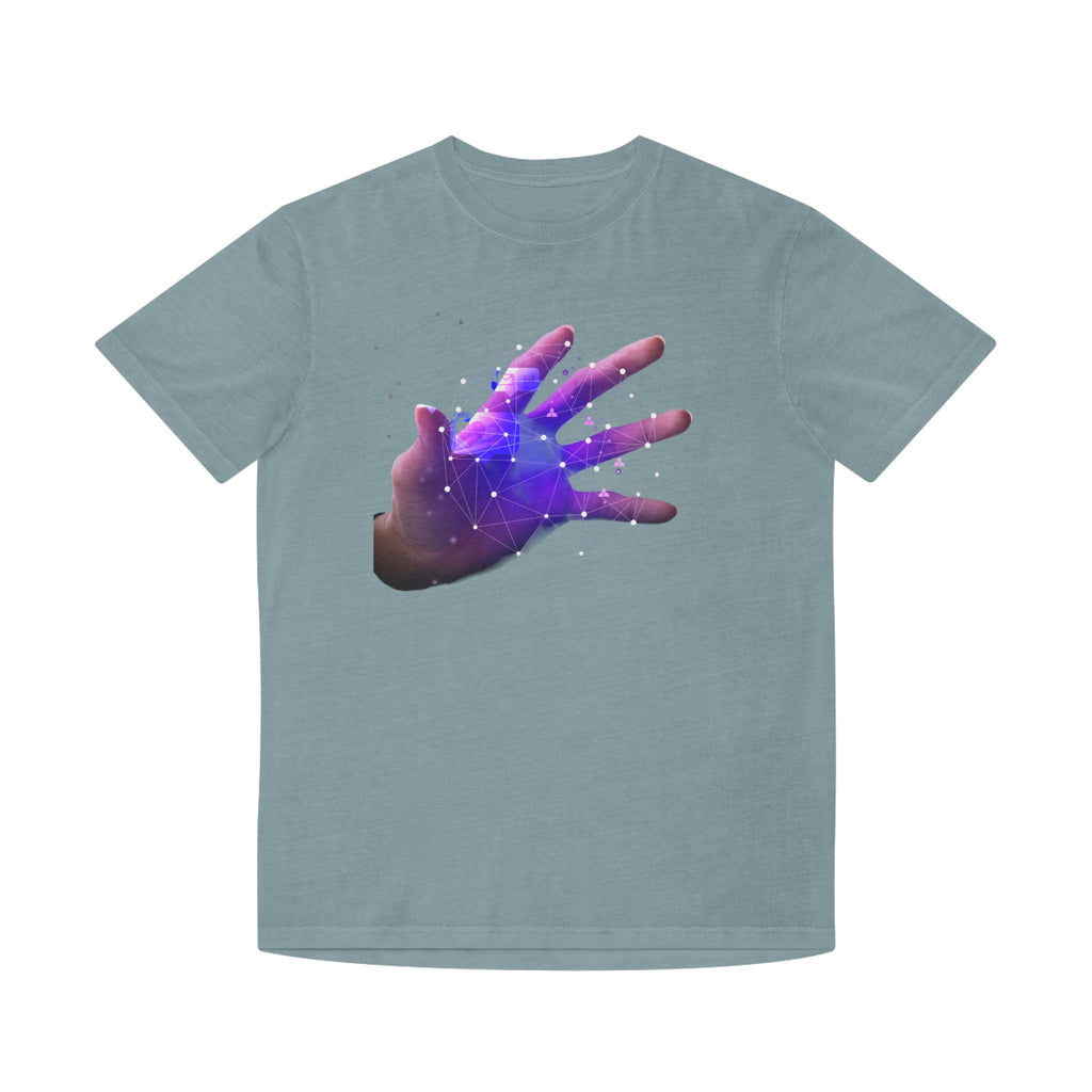 Galaxy Hand Tee — Cosmic Space Hand Graphic T-Shirt