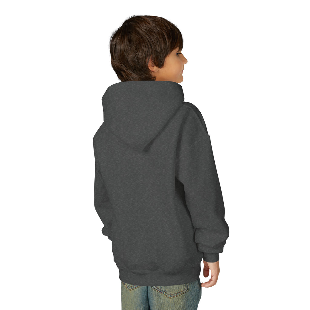 Youth Hoodie — "Little Boss" Cute Kid Money Cartoon Pullover