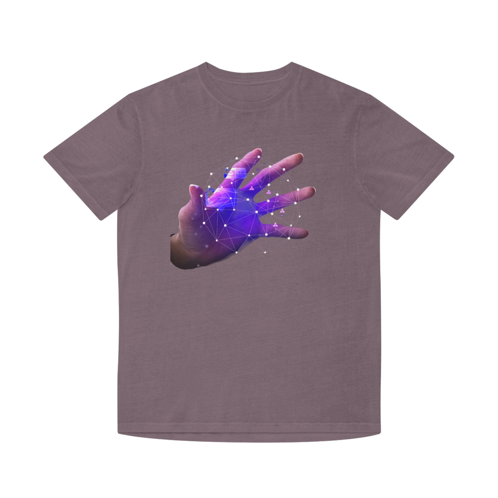 Galaxy Hand Tee — Cosmic Space Hand Graphic T-Shirt