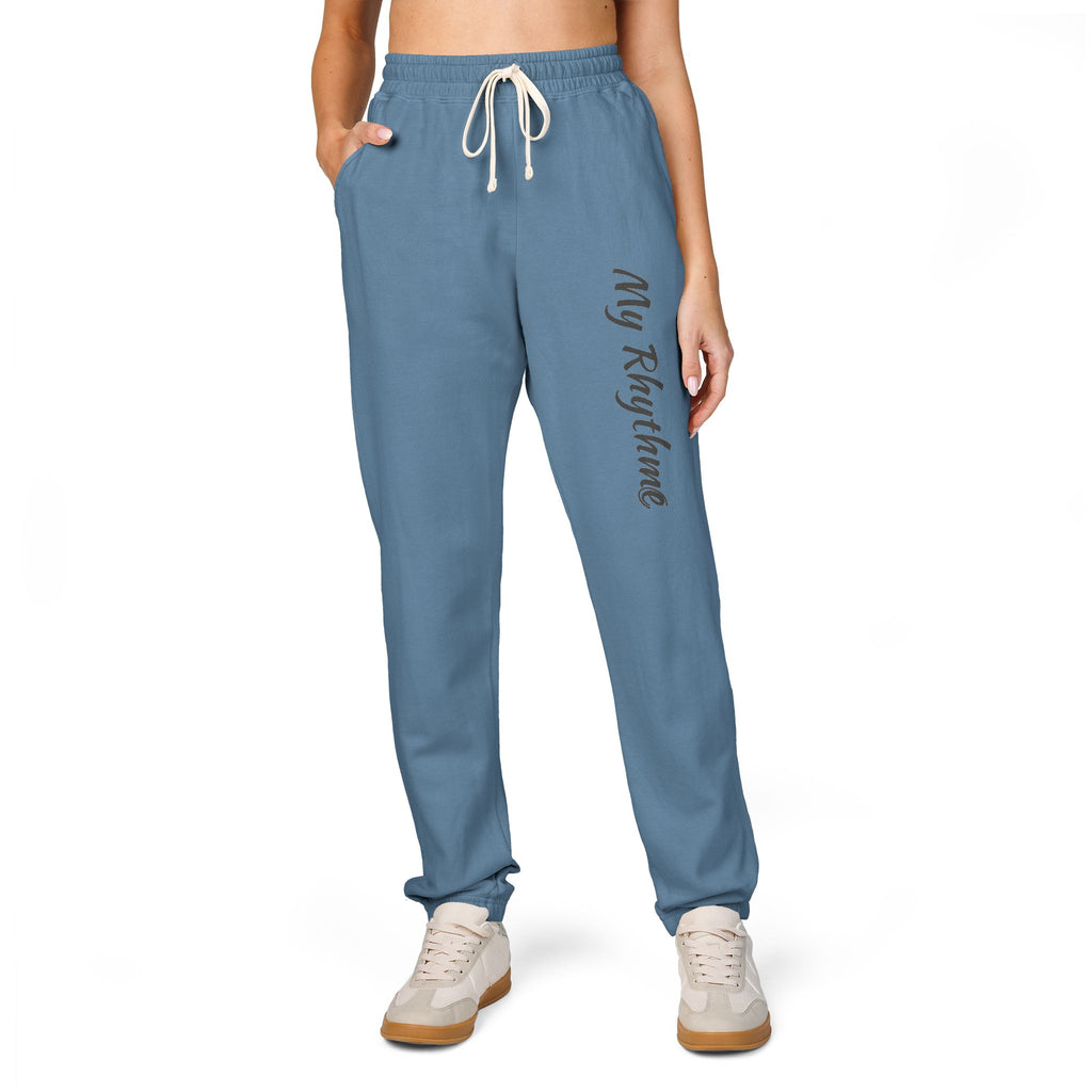 Music Note Sweatpants — 'My Rhythme' Graphic Joggers