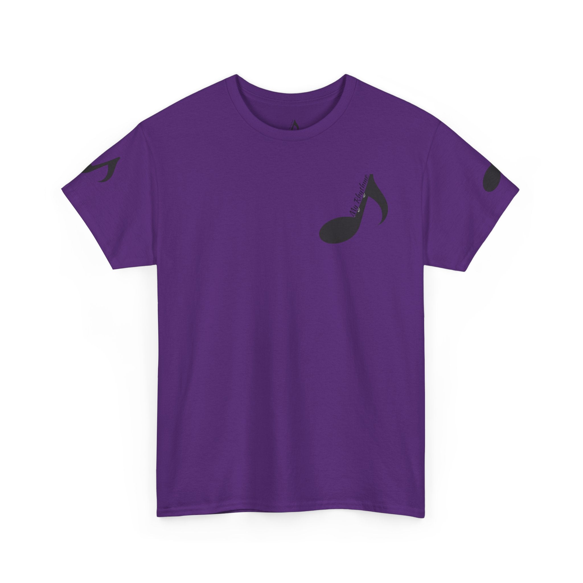 Music Note T‑Shirt — Minimalist Music Lover Tee (Includes "My Rhythme")