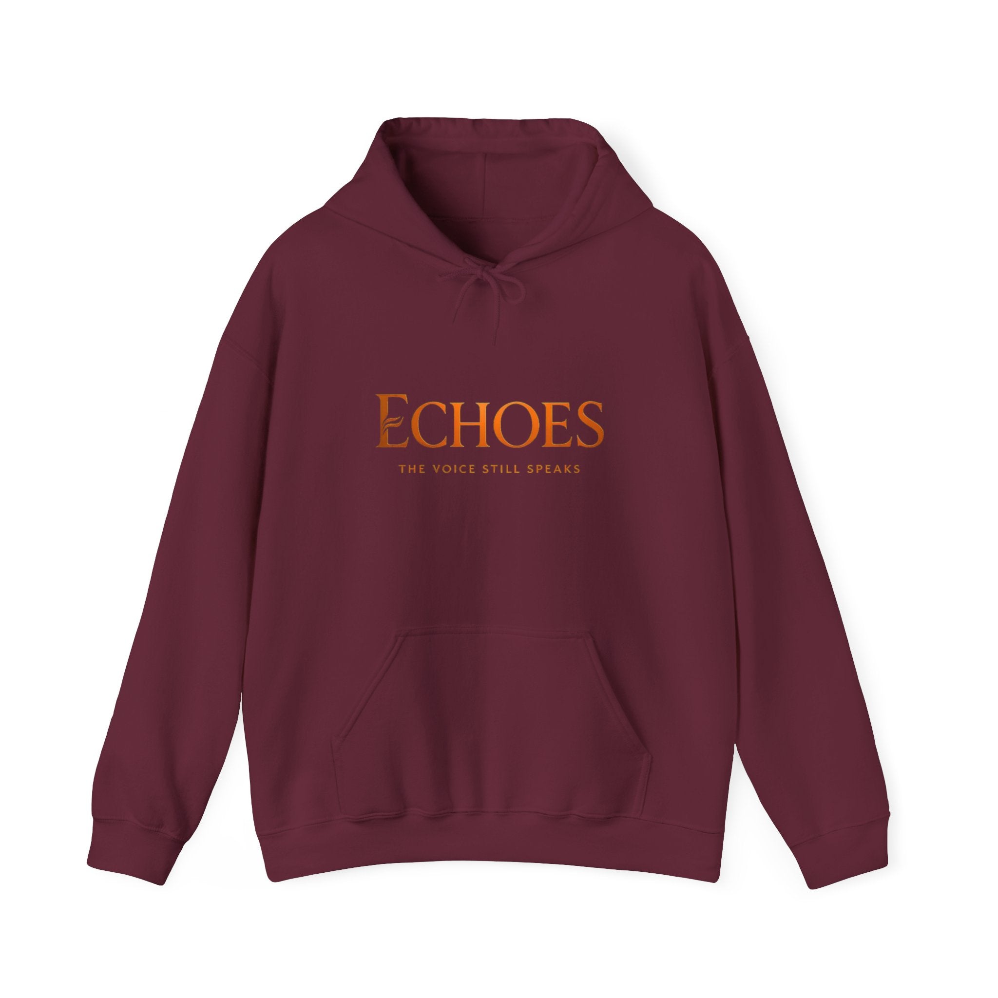Echoes Hoodie — Minimalist 'Echoes' Logo Pullover