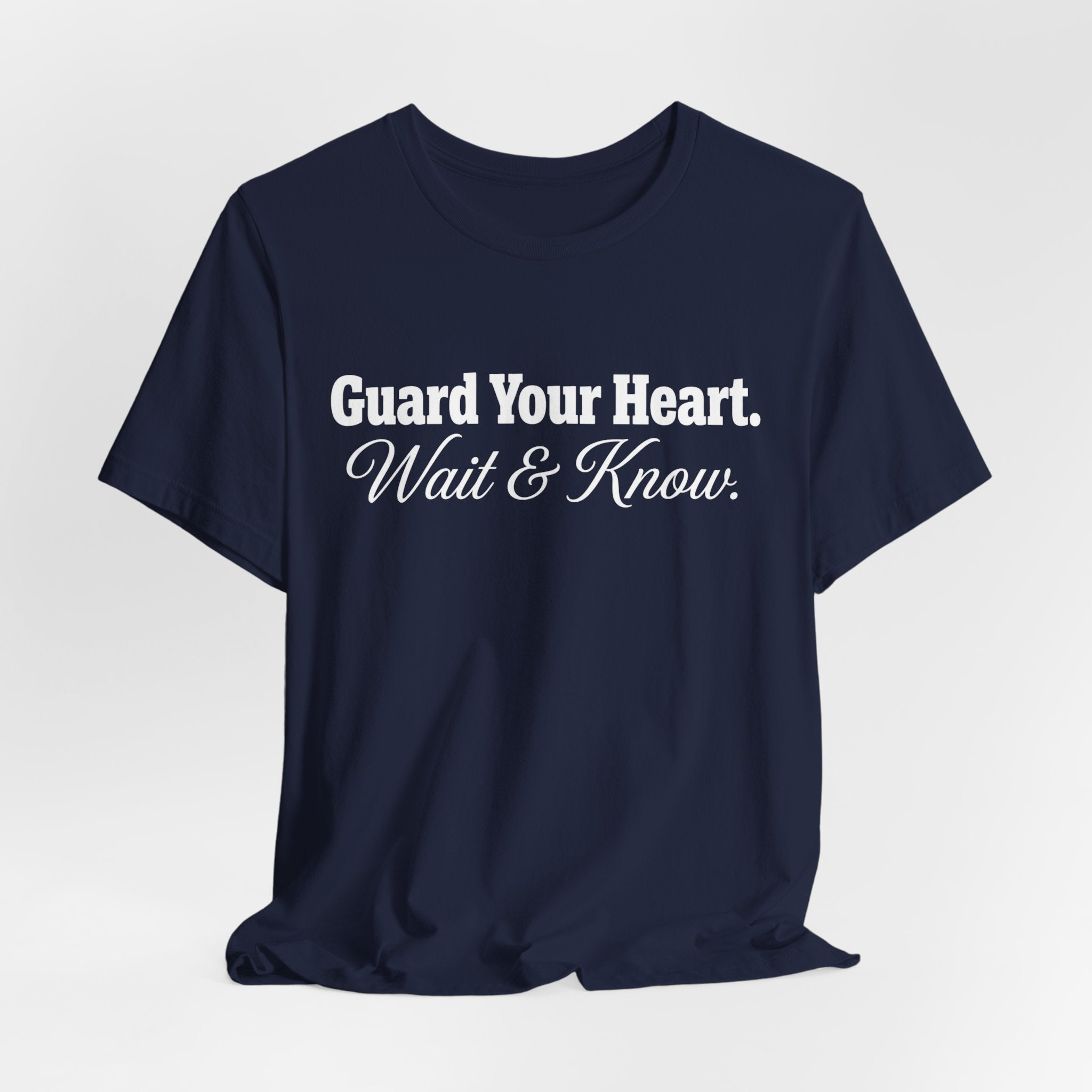 Guard Your Heart — Unisex Jersey Short Sleeve T-Shirt