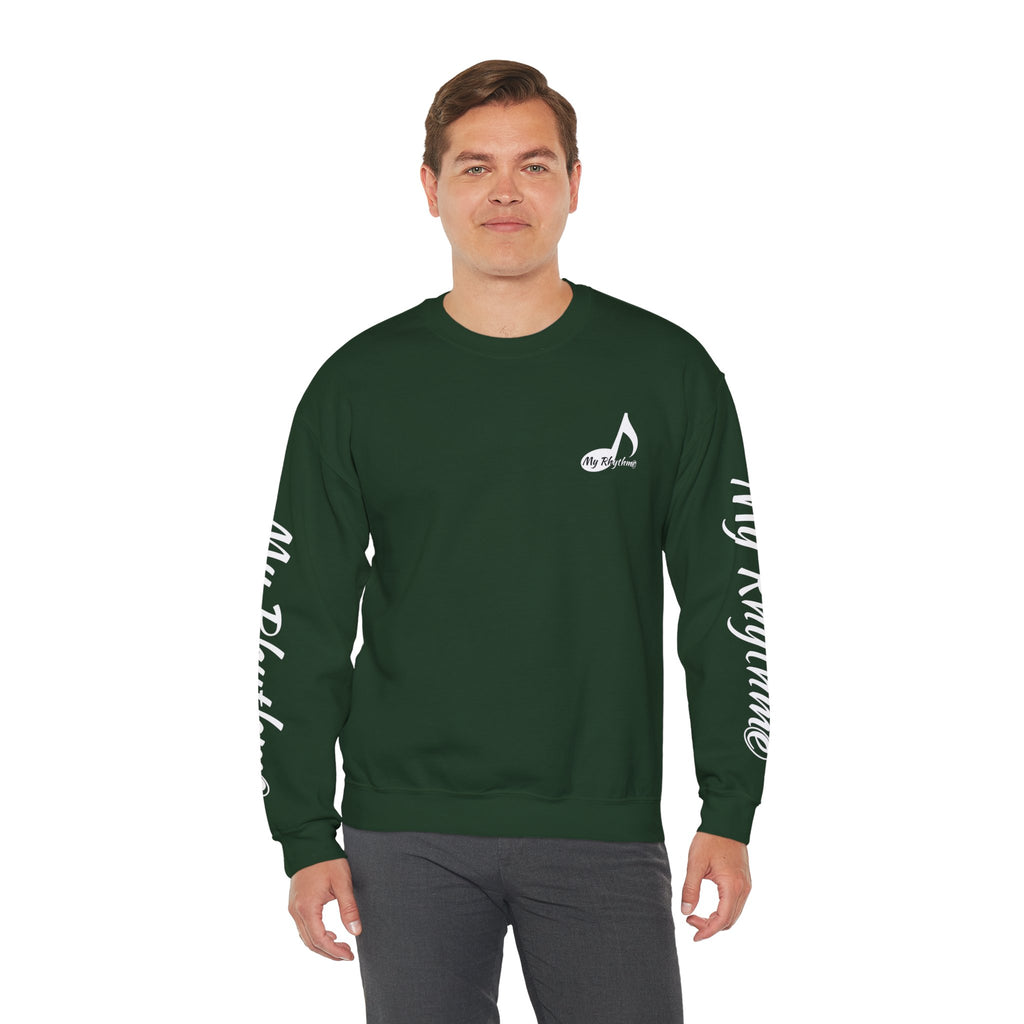 Crewneck Sweatshirt - 'My Rhythme' Music Note Graphic