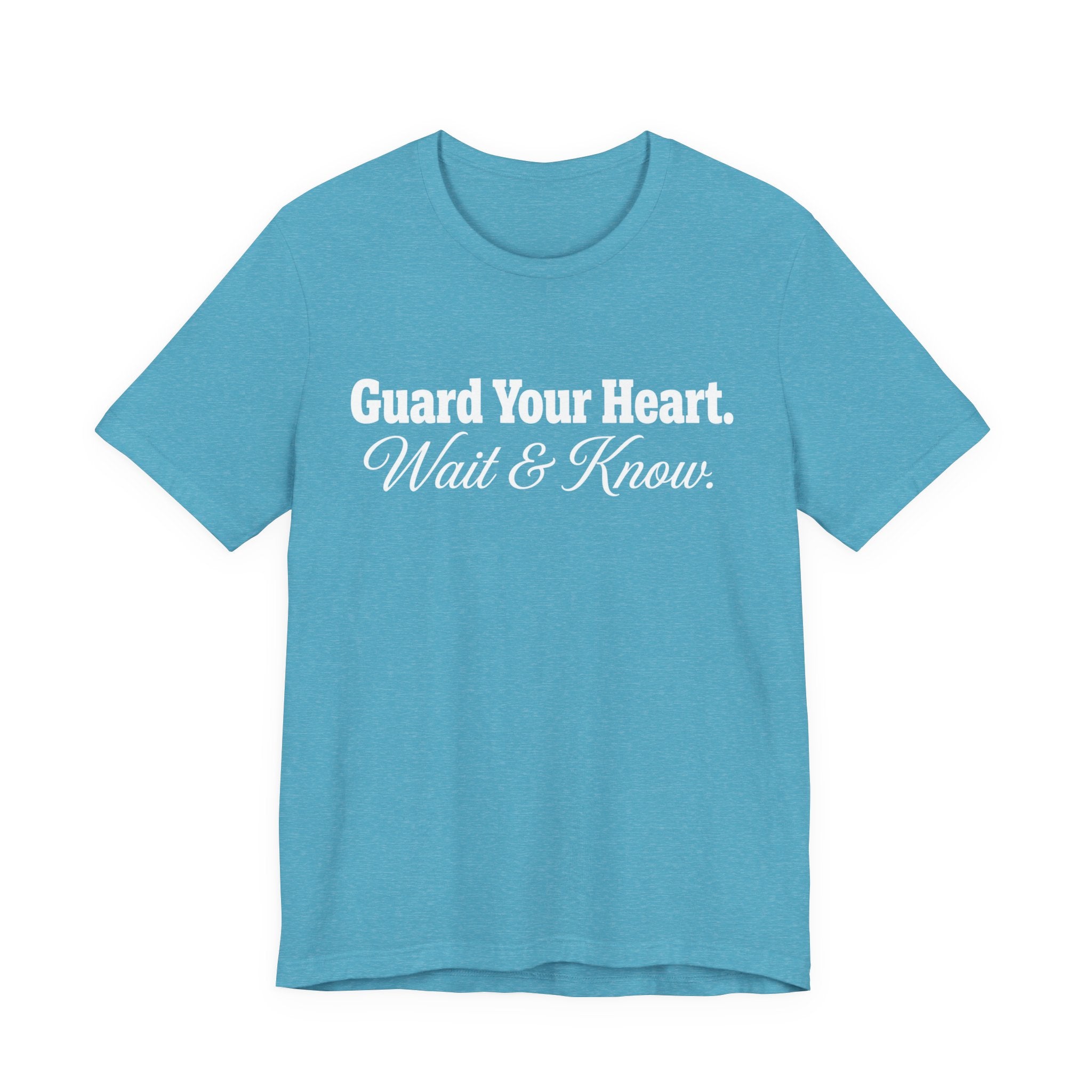 Guard Your Heart — Unisex Jersey Short Sleeve T-Shirt