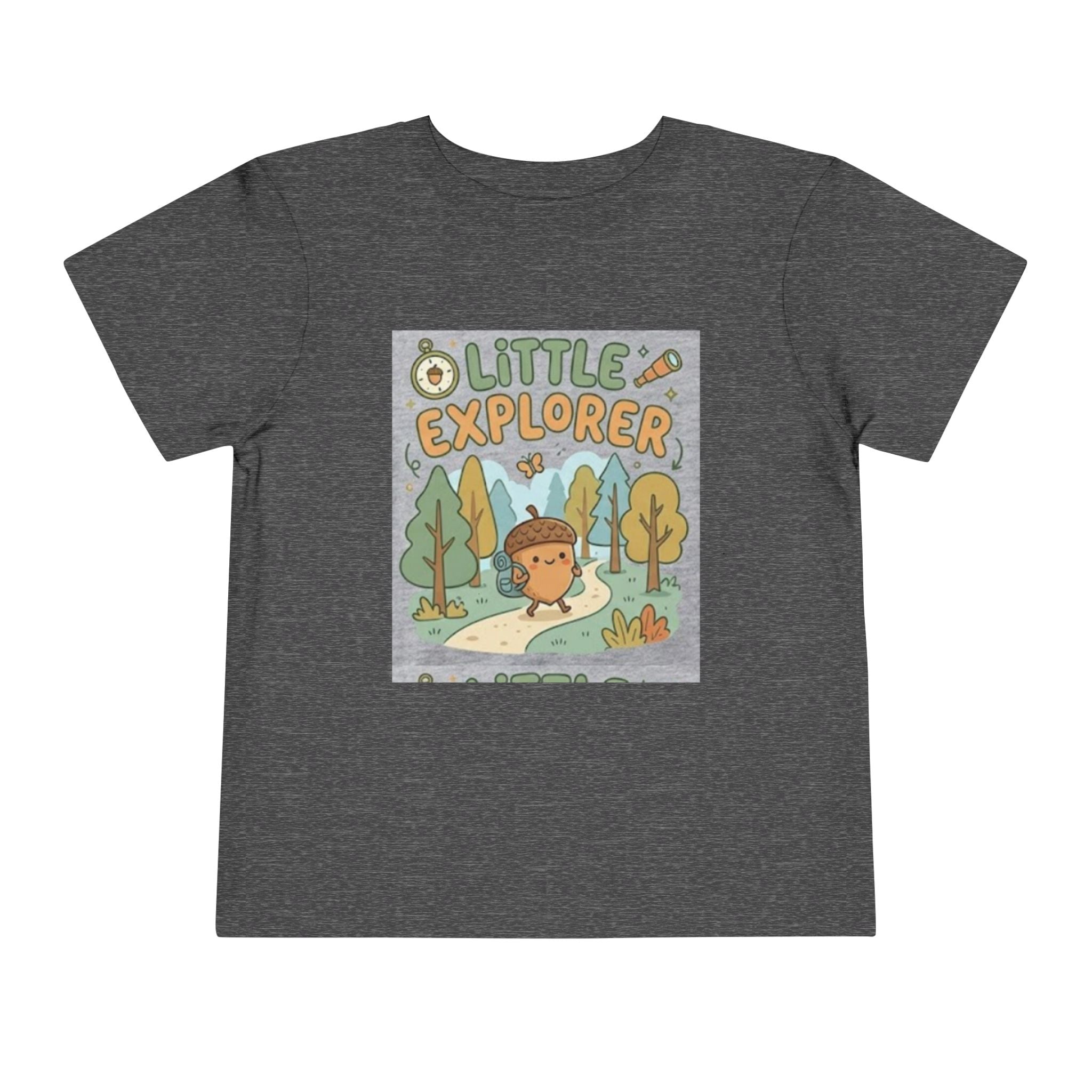 Little Explorer Toddler Tee – Cute Forest Adventure Graphic