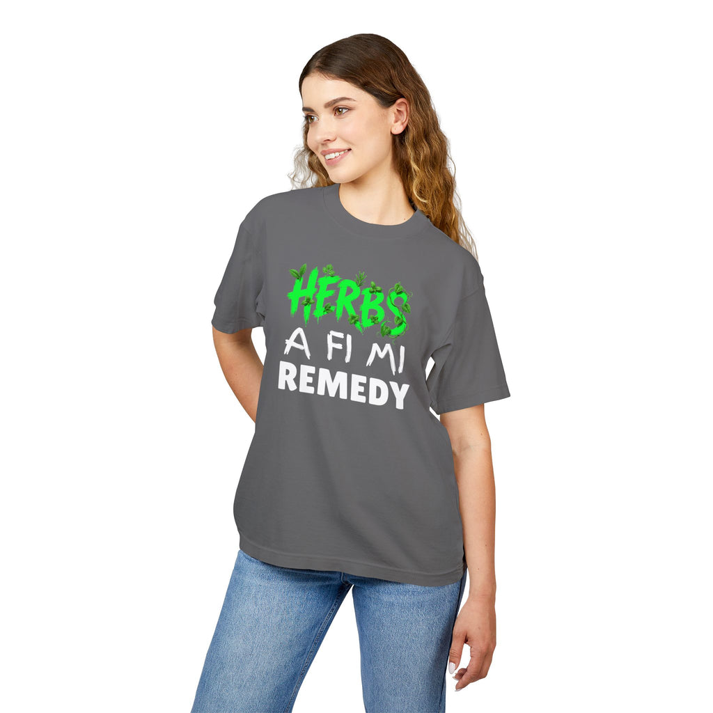 "Herbs A Fi Mi Remedy" Urban Streetwear Graphic Tee - T-Shirt