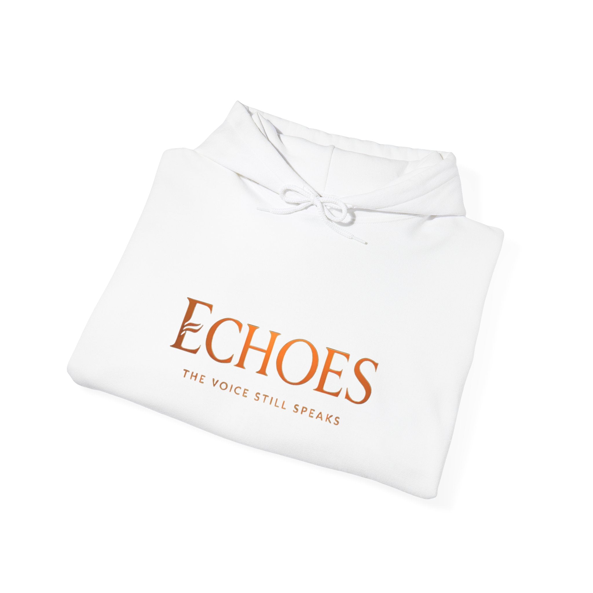 Echoes Hoodie — Minimalist 'Echoes' Logo Pullover