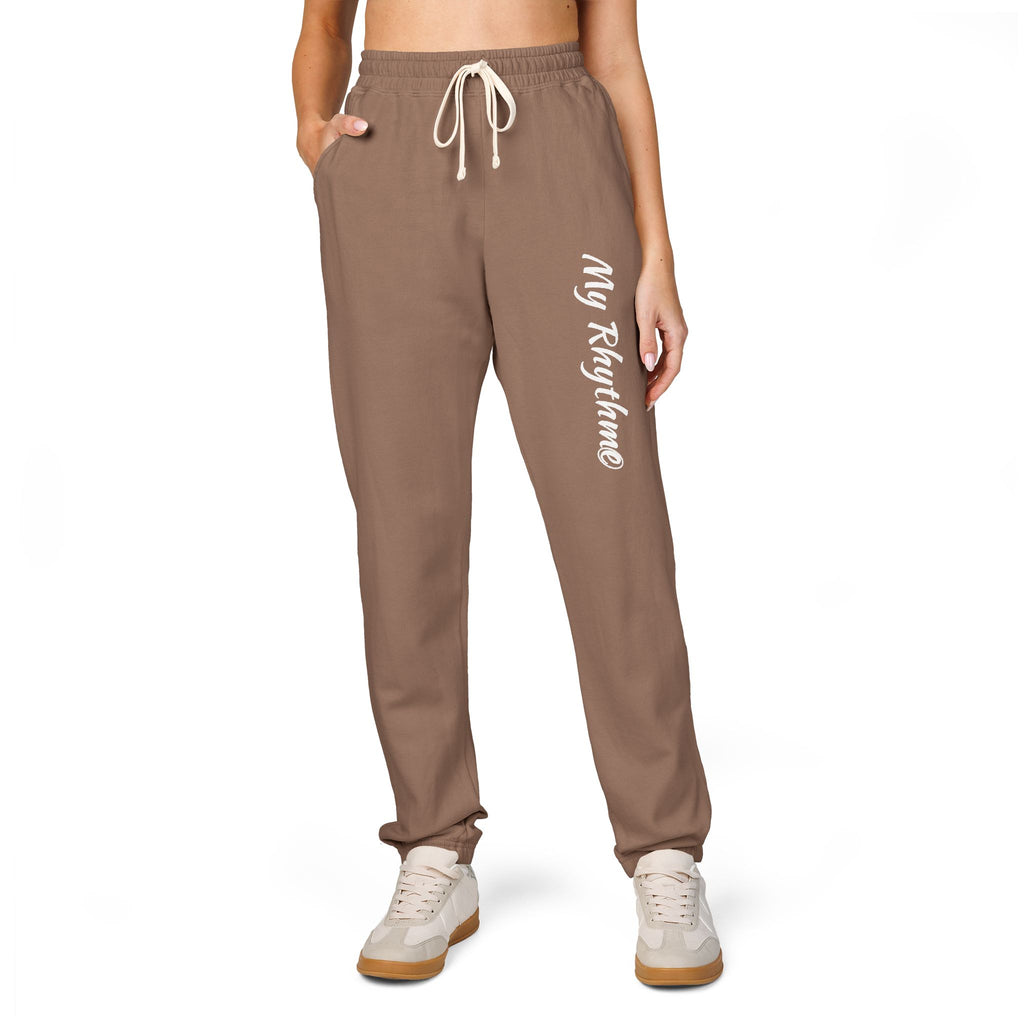 Music Note Joggers — 'My Rhythme' Graphic Sweatpants