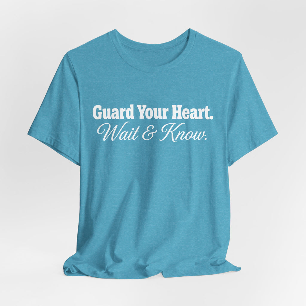 Guard Your Heart — Unisex Jersey Short Sleeve T-Shirt