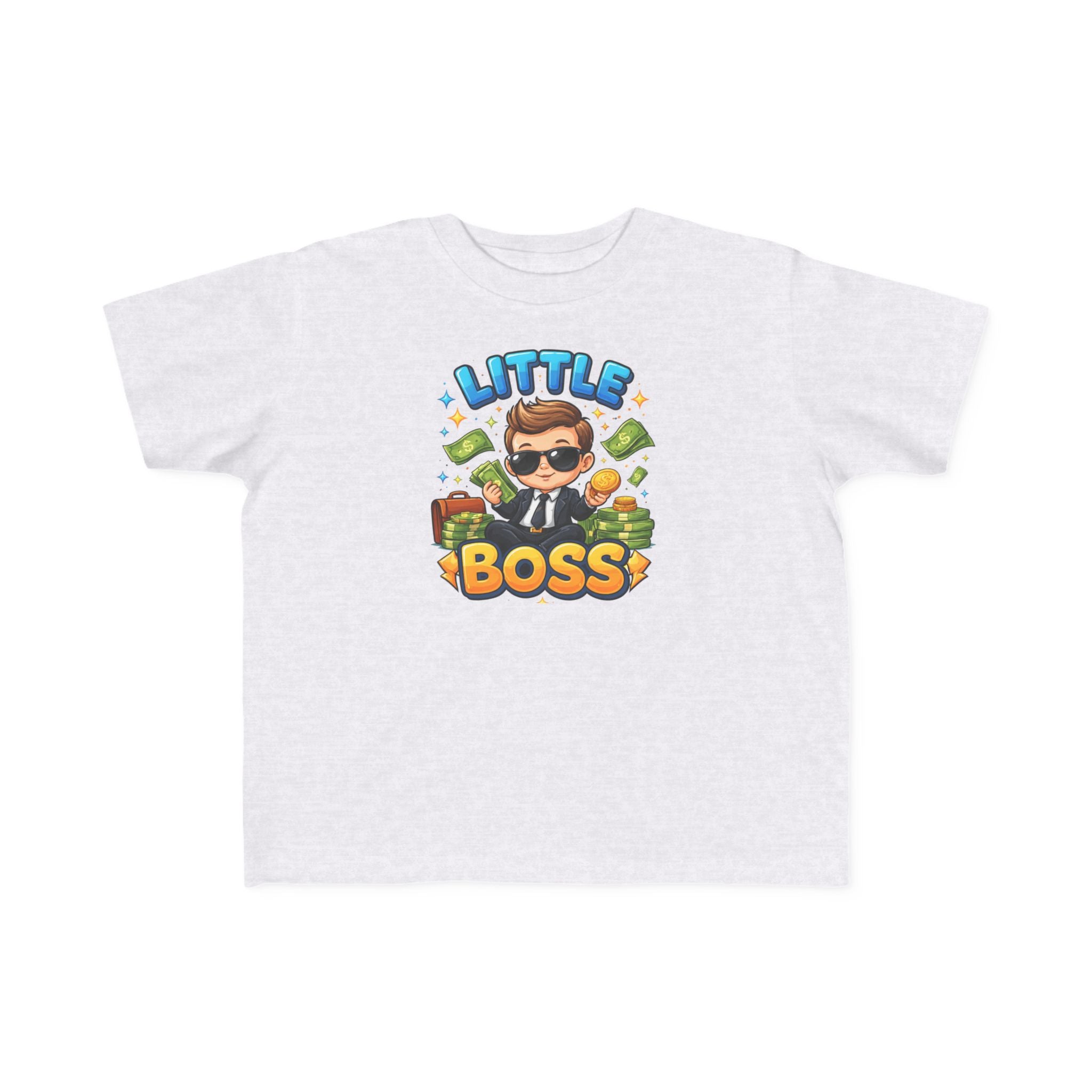Little Boss Toddler Tee — Cute Baby Boy Graphic Shirt