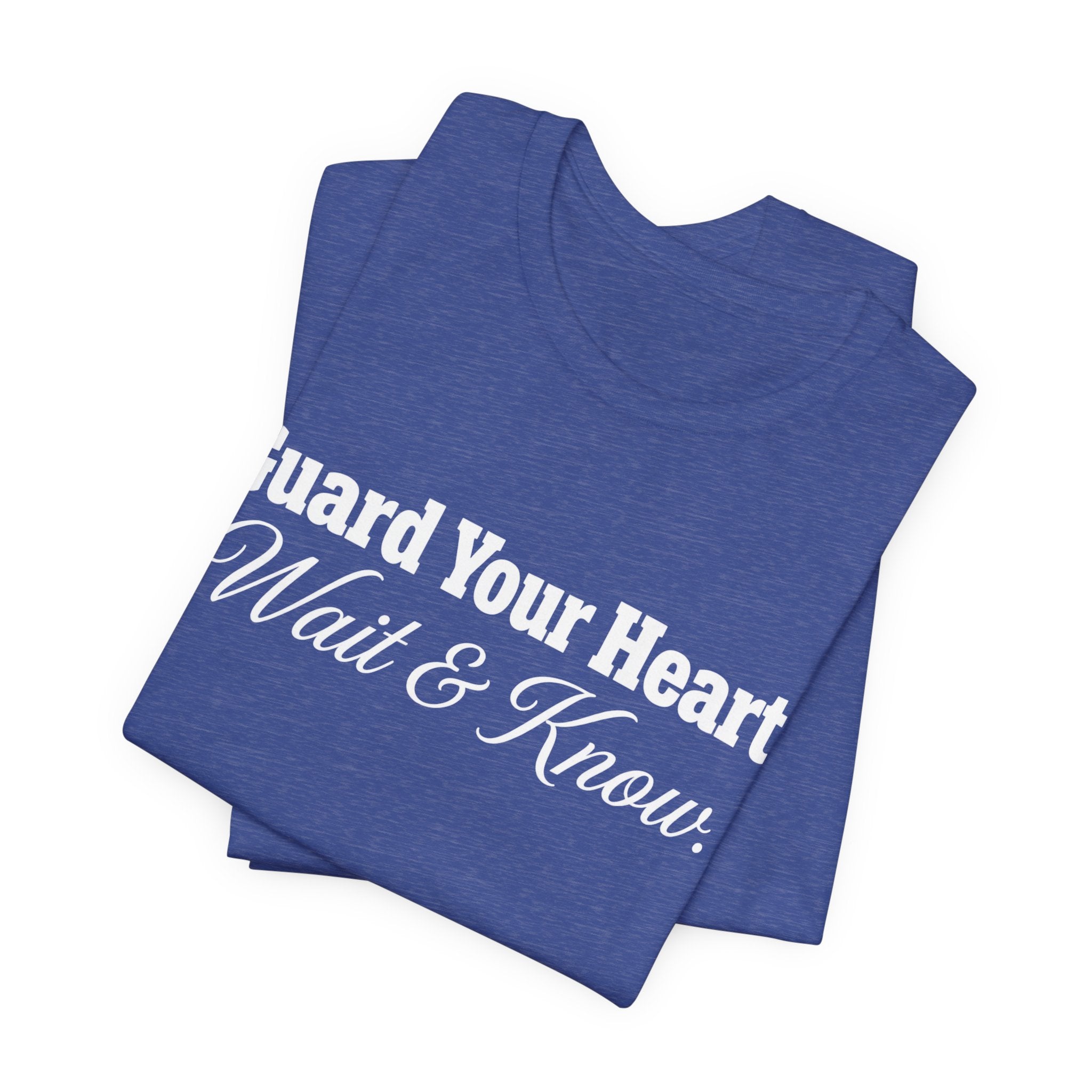 Guard Your Heart — Unisex Jersey Short Sleeve T-Shirt