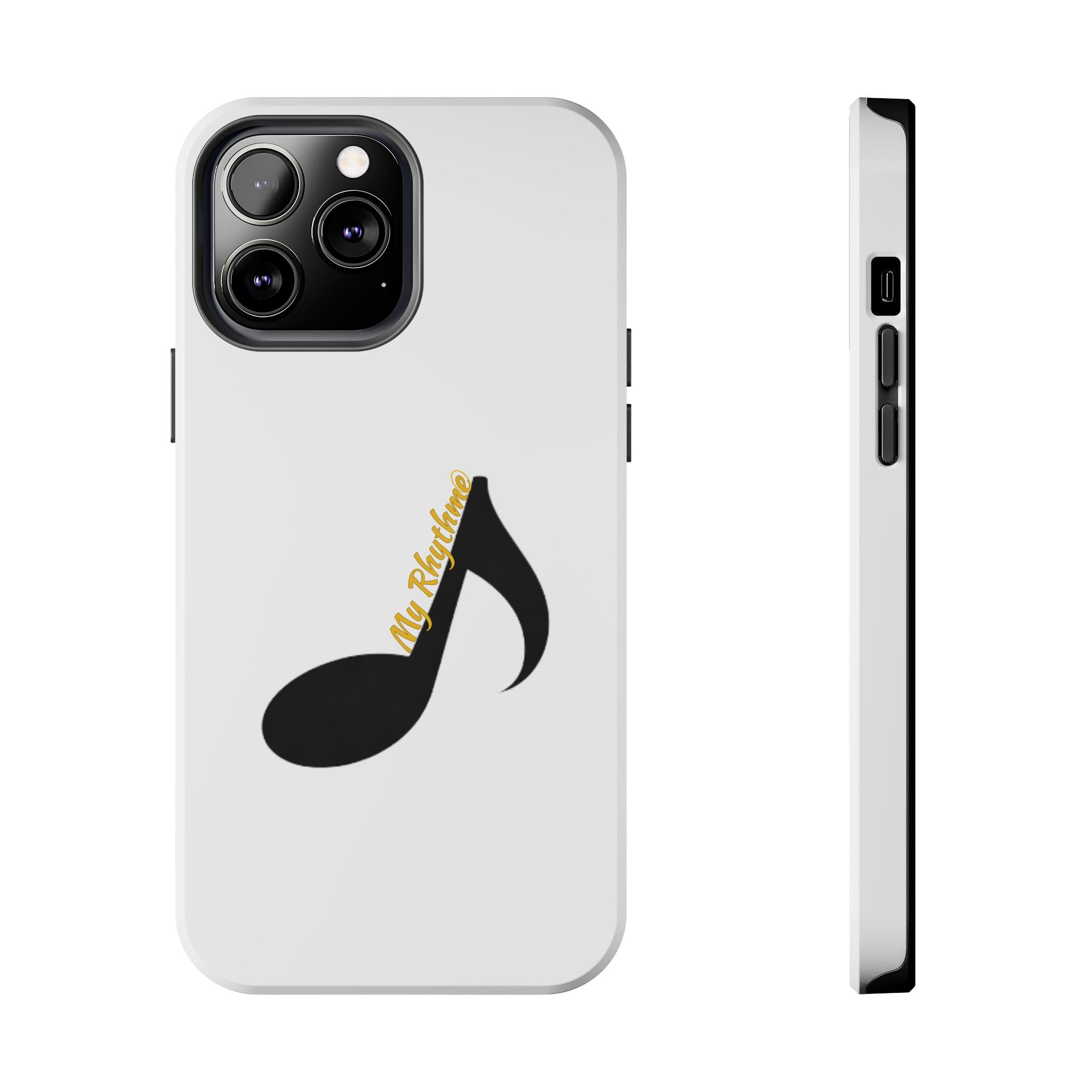 Tough Phone Case — Musical Note "My Rhythme" Design