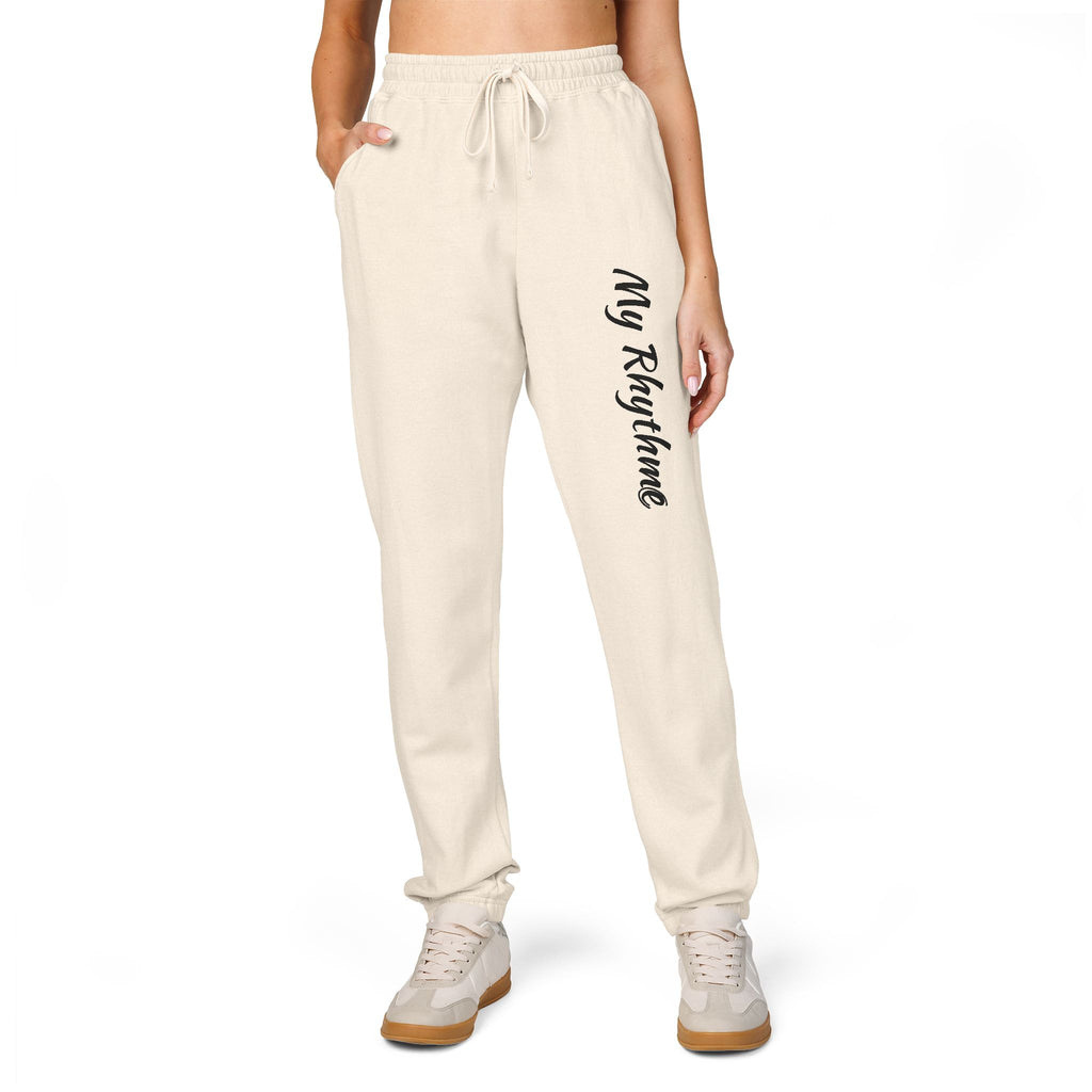 Music Note Sweatpants — 'My Rhythme' Graphic Joggers
