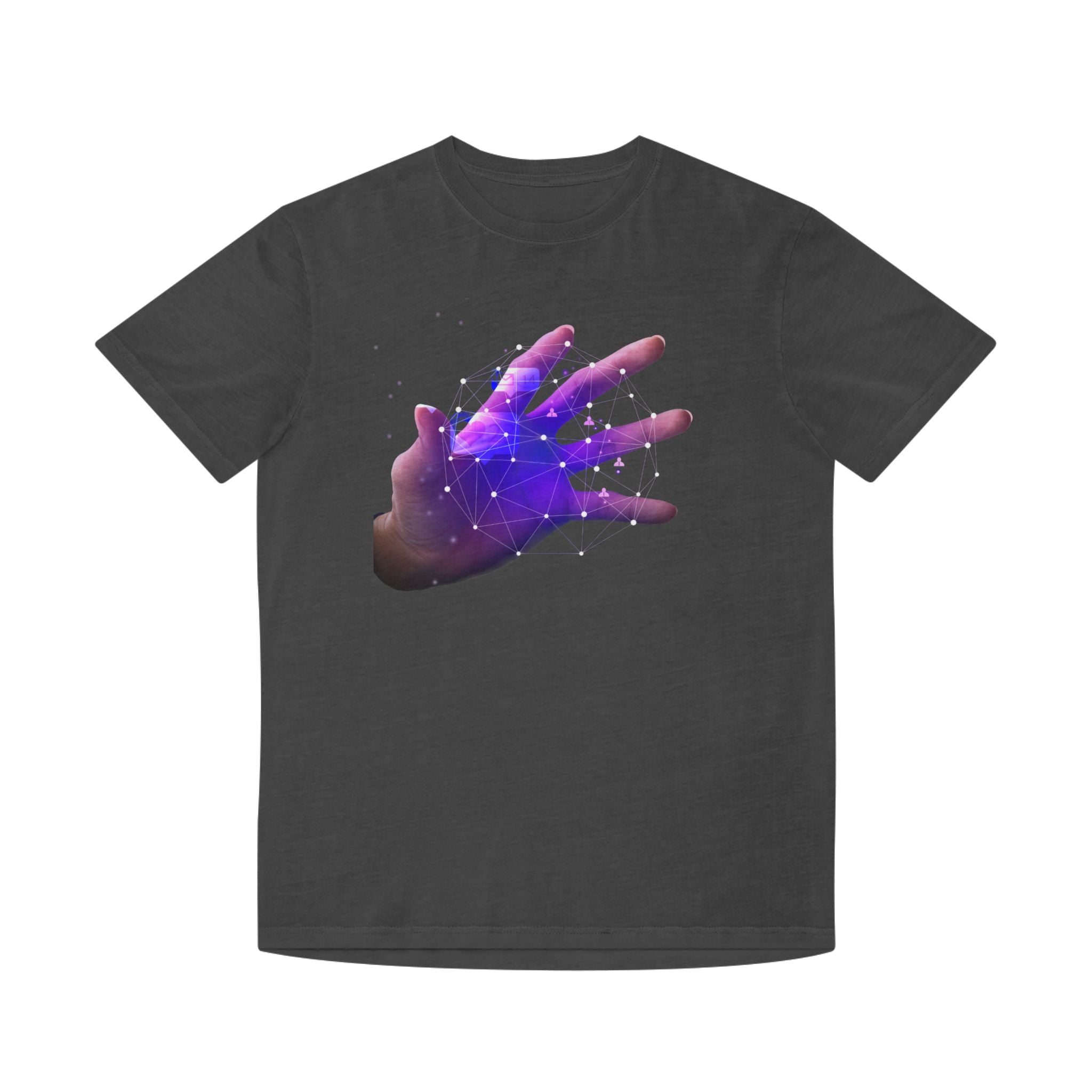 Galaxy Hand Tee — Cosmic Space Hand Graphic T-Shirt