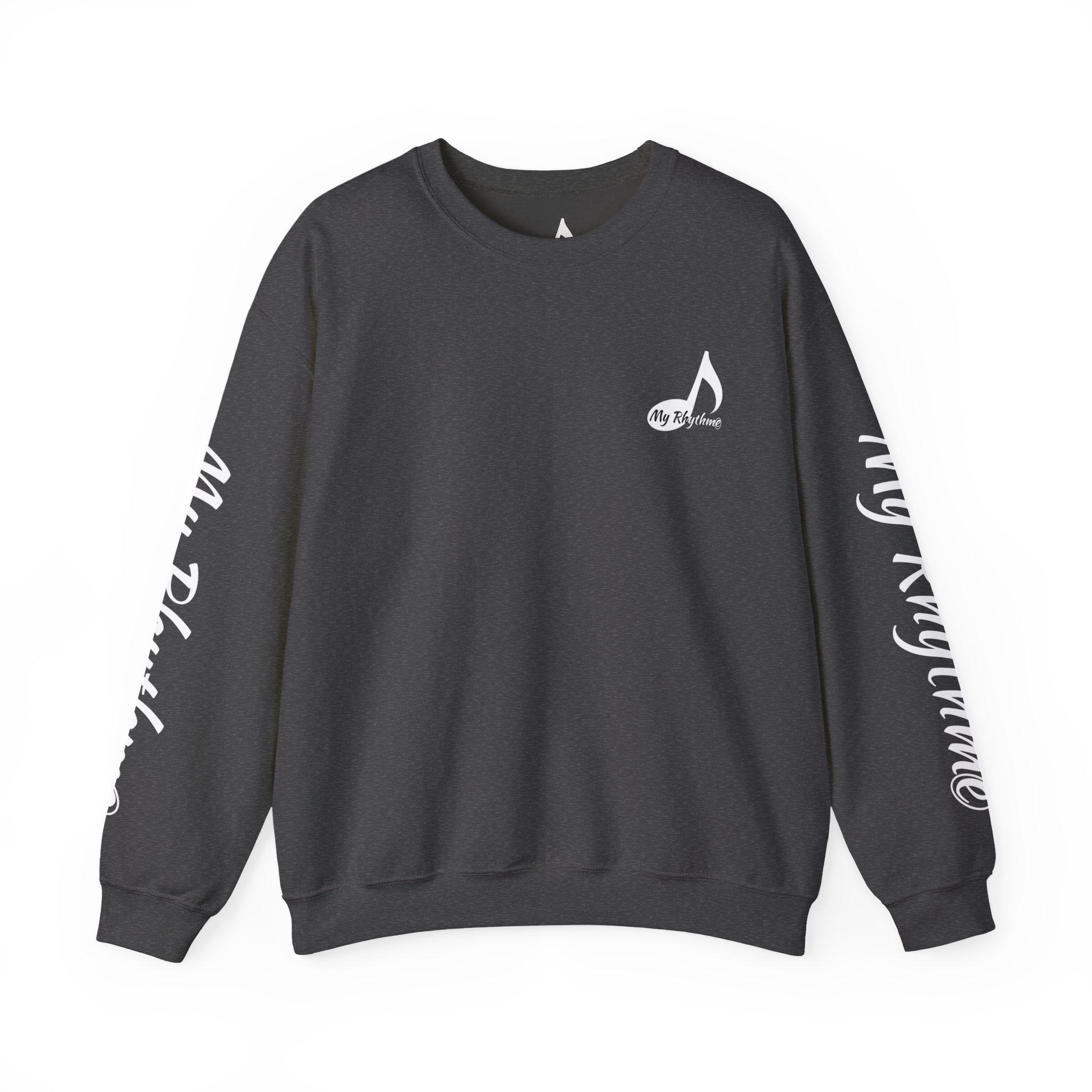 Crewneck Sweatshirt - 'My Rhythme' Music Note Graphic