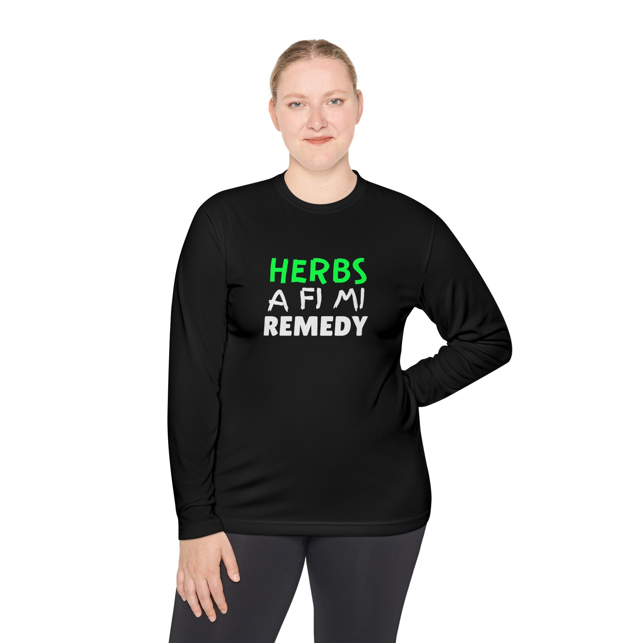 Herbs A Fi Mi Remedy Long Sleeve Tee — Herbalism & Natural Healing Shirt