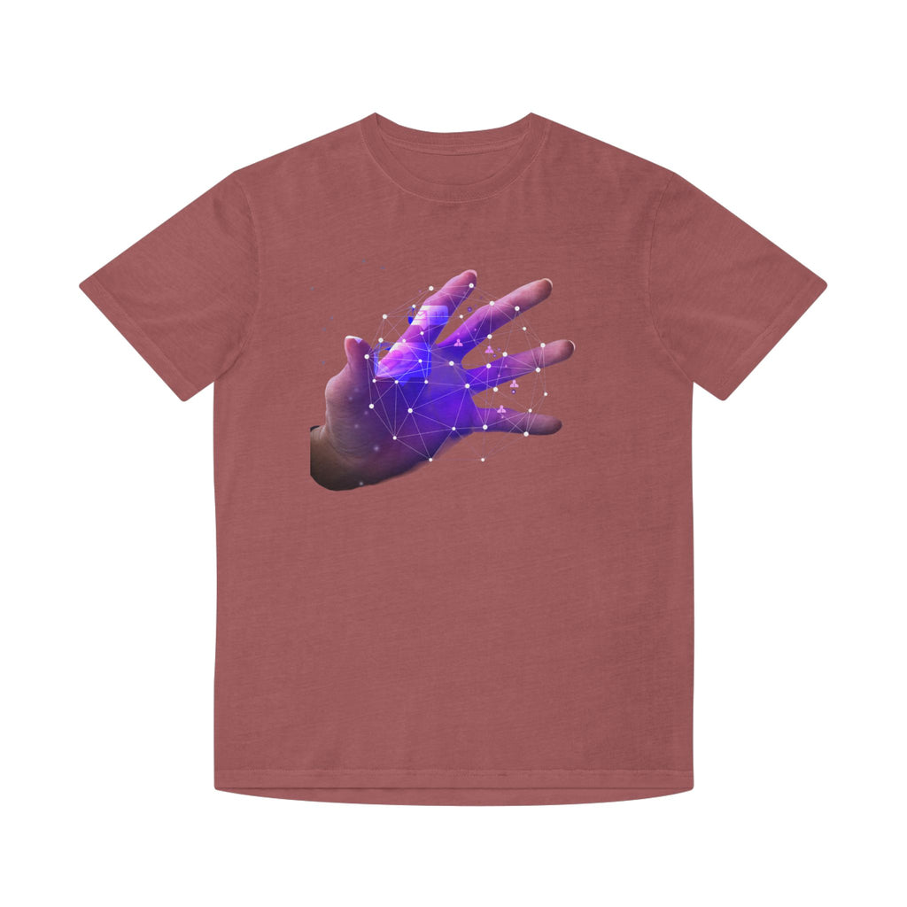 Galaxy Hand Tee — Cosmic Space Hand Graphic T-Shirt