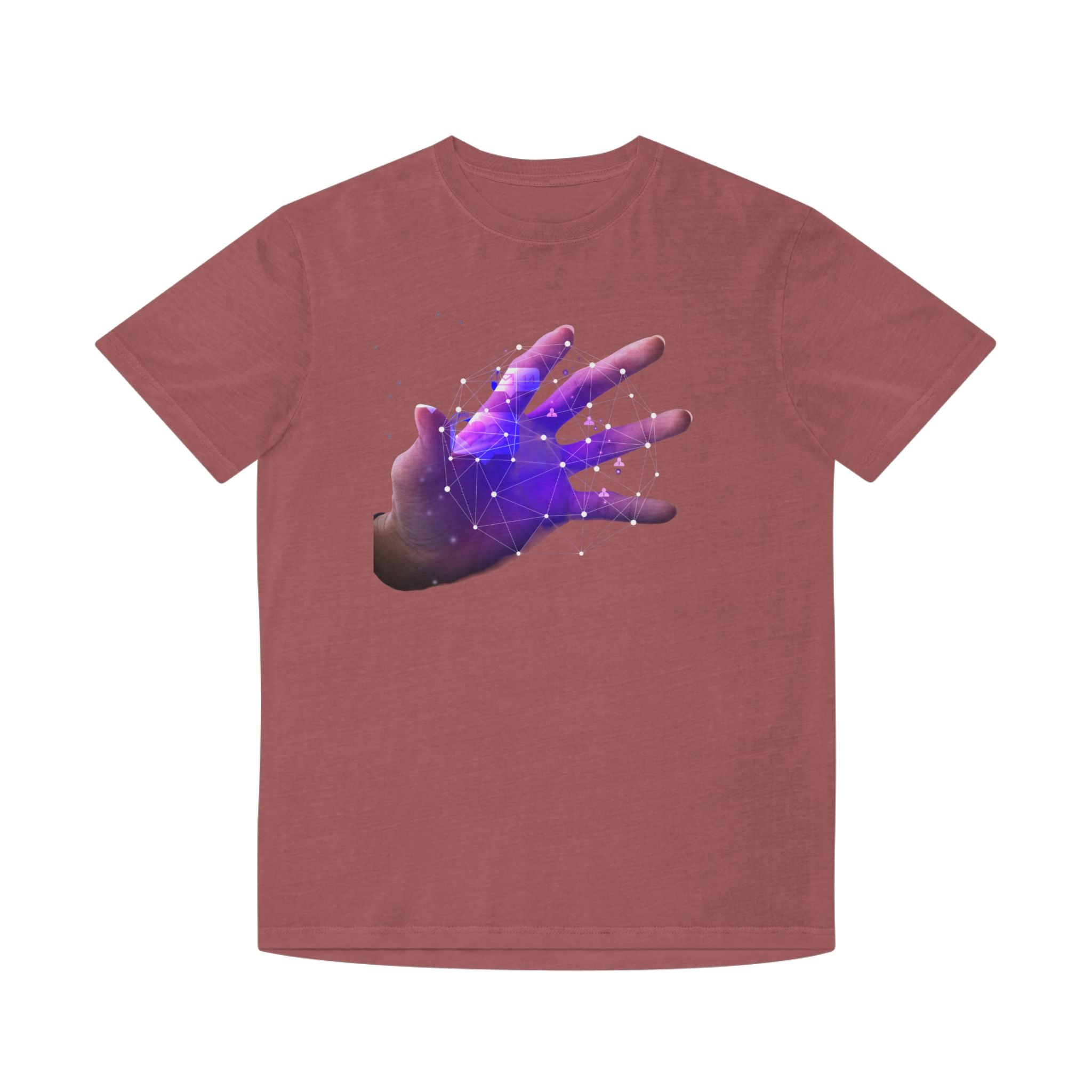 Galaxy Hand Tee — Cosmic Space Hand Graphic T-Shirt
