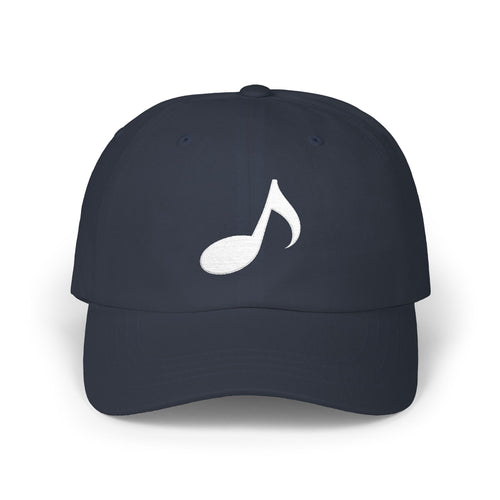 Camo Music Note Dad Cap — "My Rhythme" Embroidered Adjustable Hat